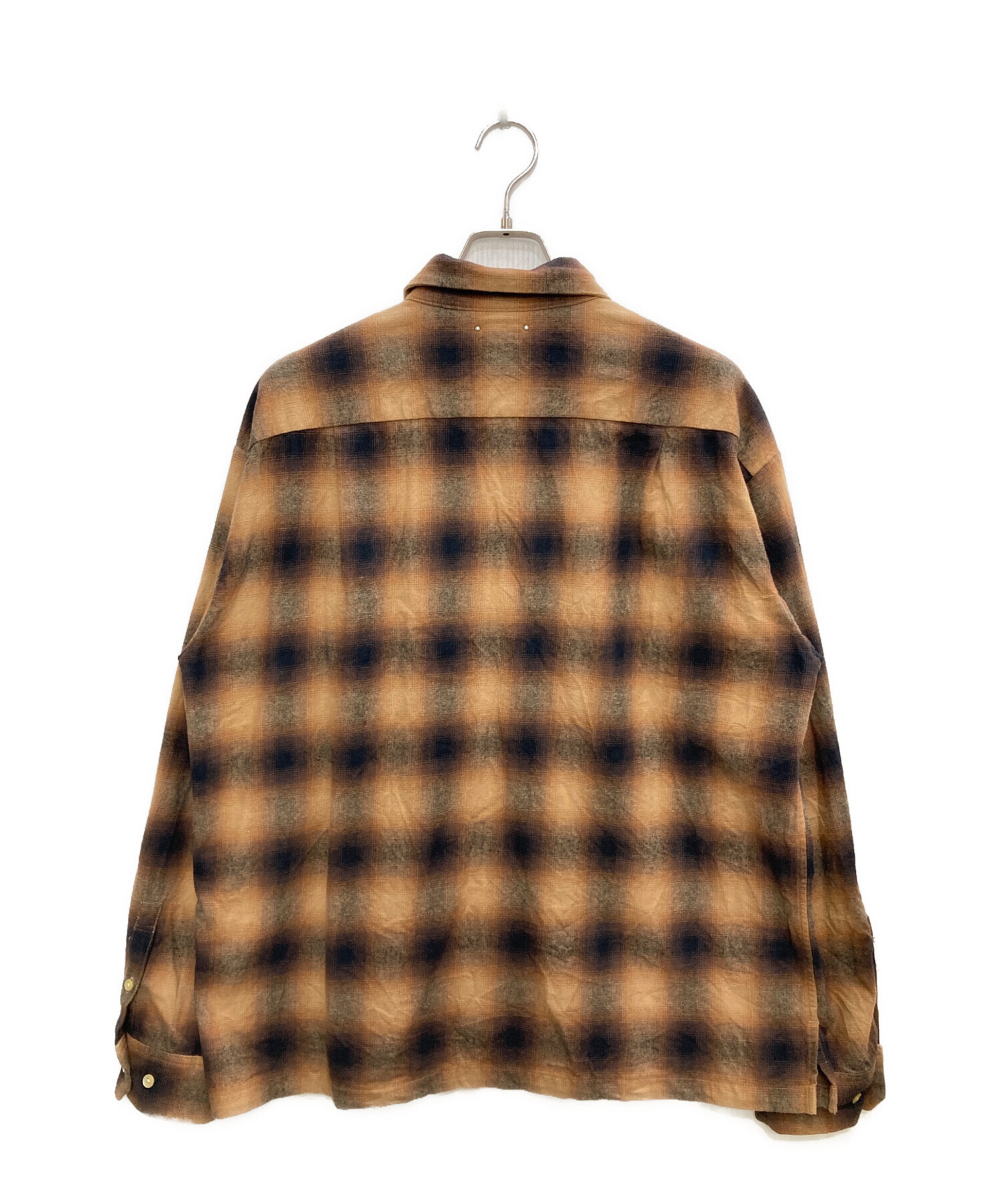 中古・古着通販】MINEDENIM (マインデニム) C.Flannel Ombre Open