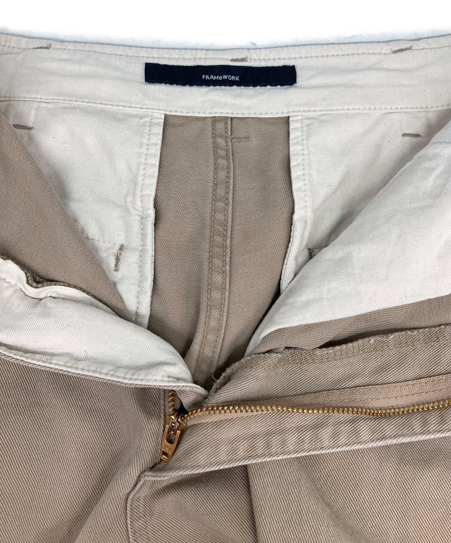 中古・古着通販】FRAMeWORK (フレームワーク) OVER SIZED CHINO パンツ