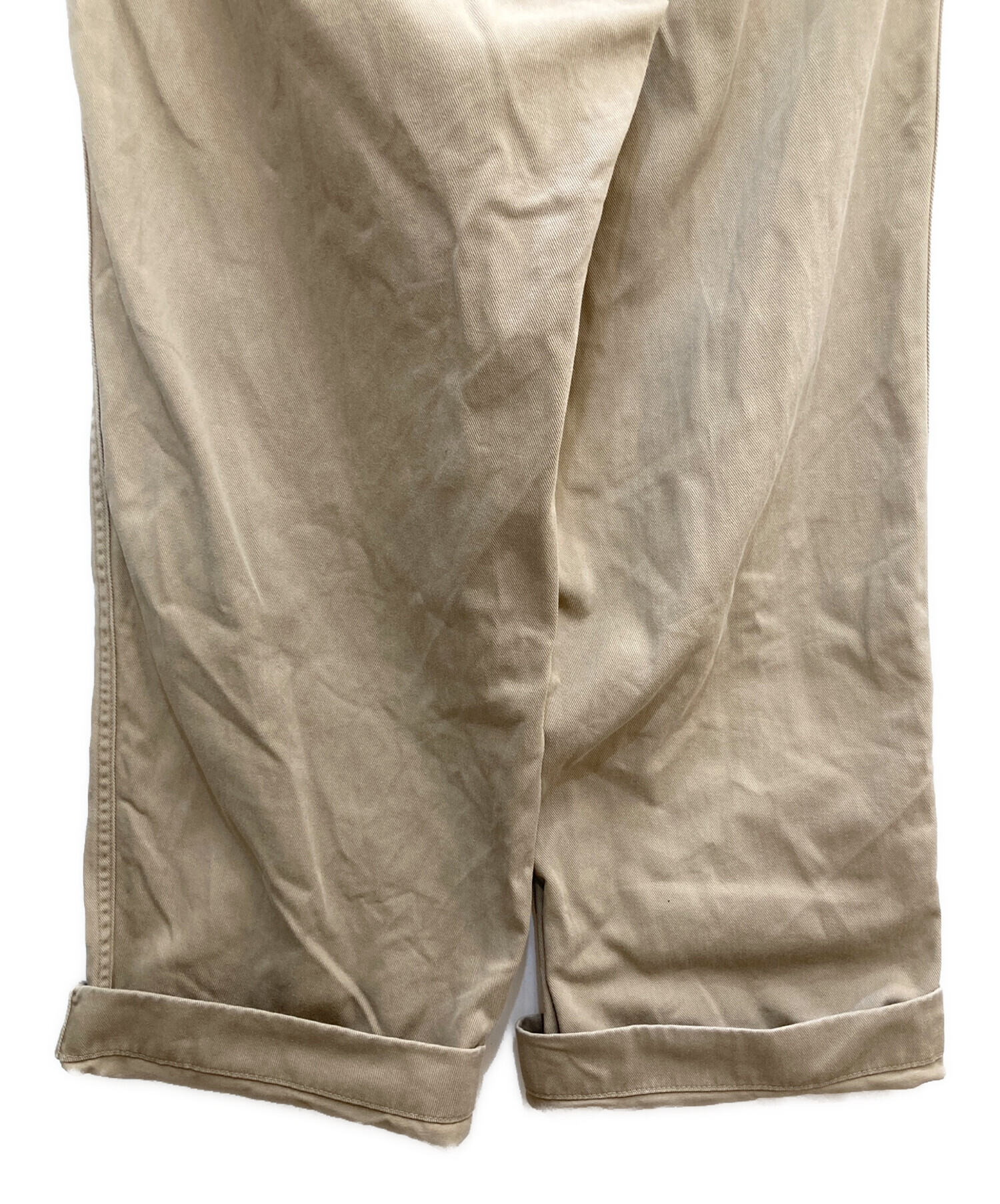 中古・古着通販】FRAMeWORK (フレームワーク) OVER SIZED CHINO パンツ