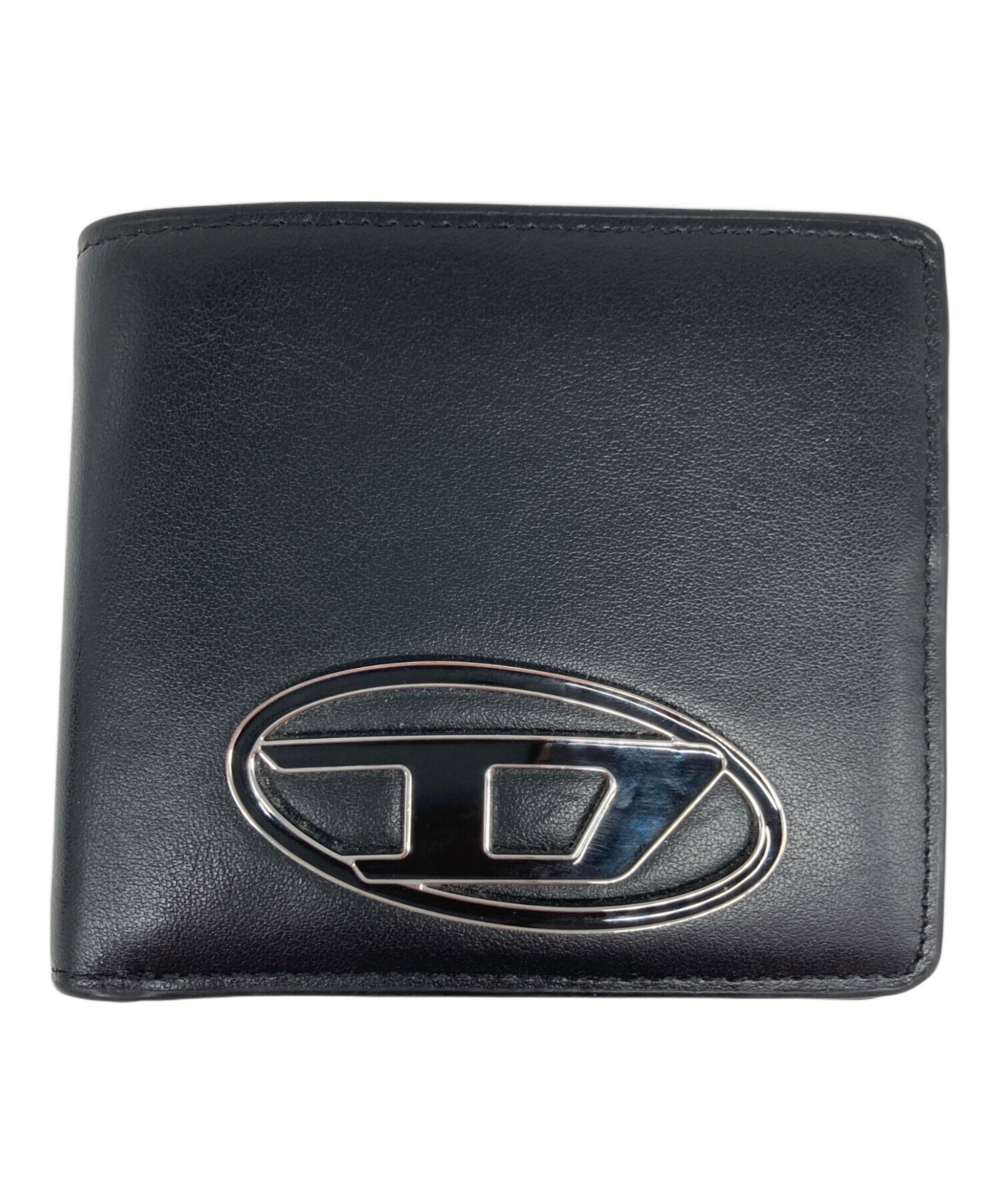 中古・古着通販】DIESEL (ディーゼル) Leather bi-fold wallet