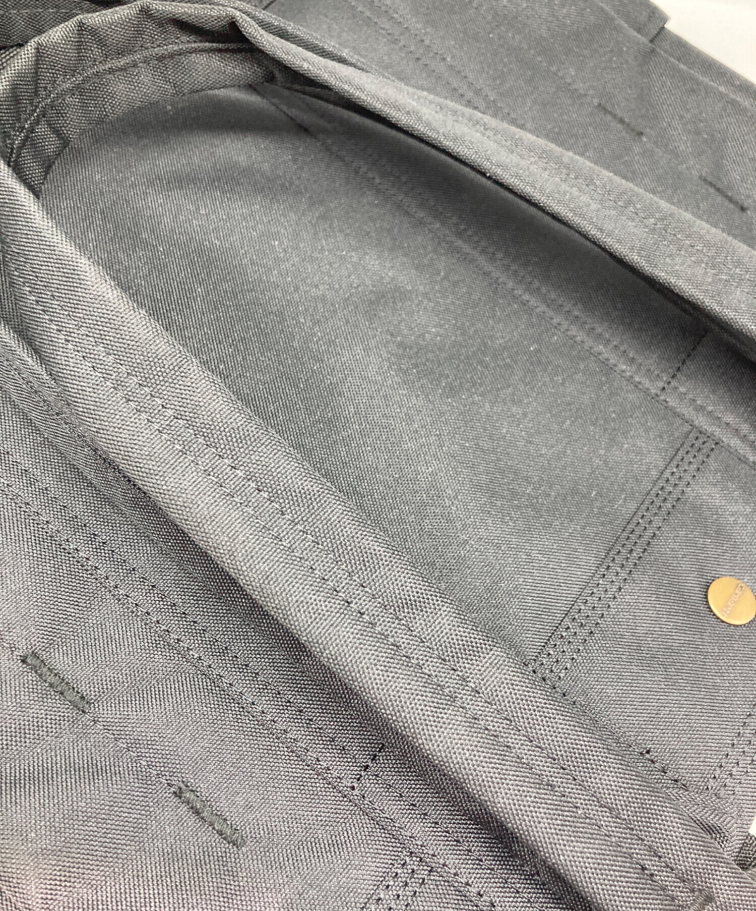 中古・古着通販】CarHartt (カーハート) Horizontal Zip Tote ブラック
