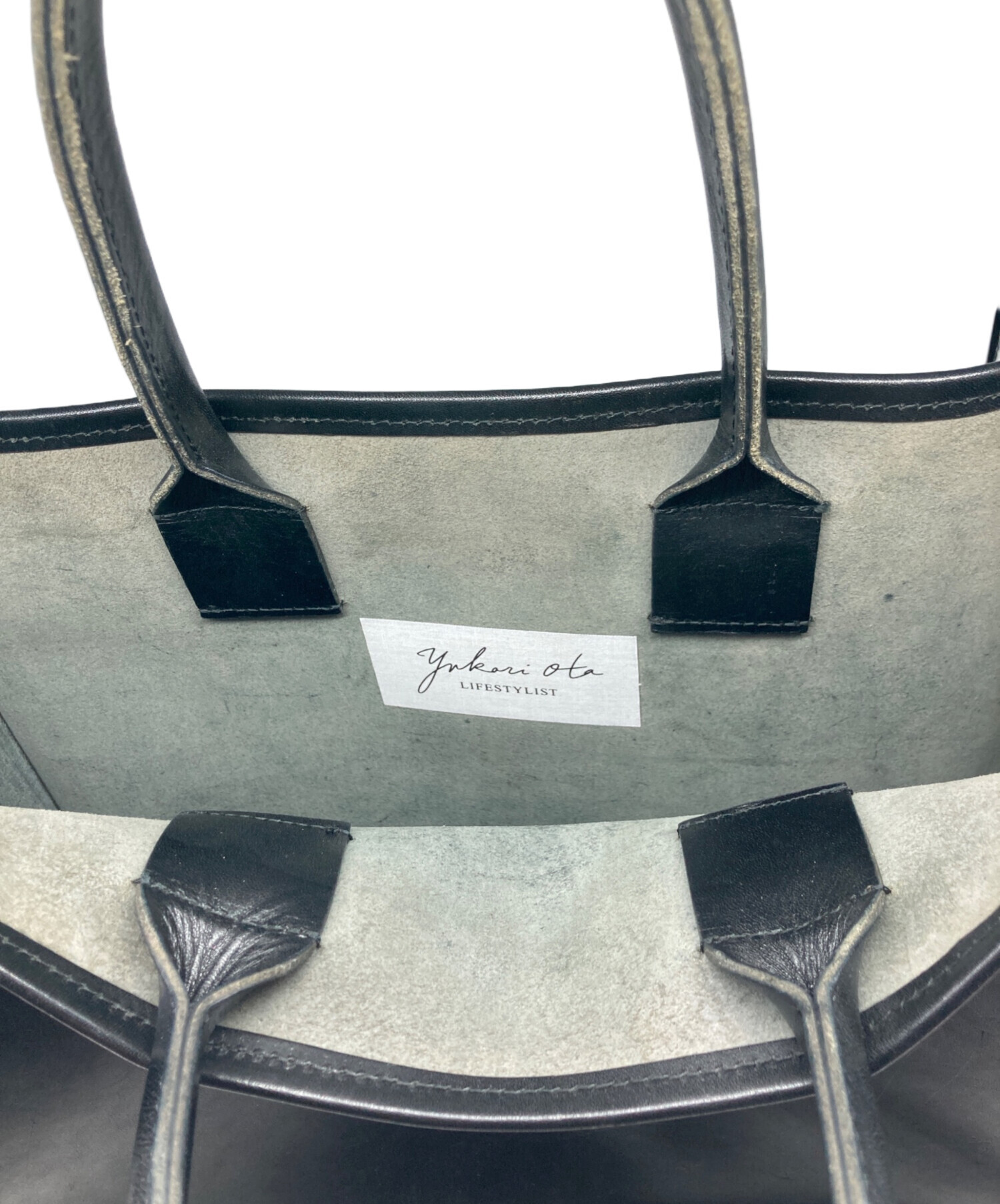 中古・古着通販】LIFESTYLIST (ライフスタイリスト) LEATHER TOTE