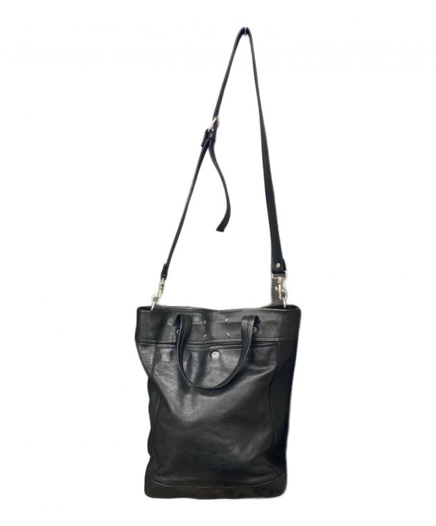 Maison Martin Margiela ×  レザーバッグ 中古・古着通販】Maison Martin Margiela (メゾンマルタンマルジェラ