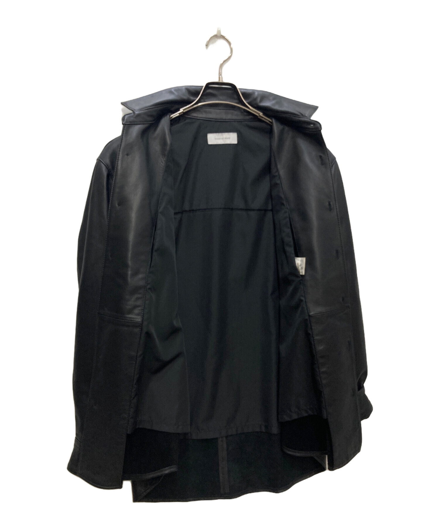 中古・古着通販】Adam et Rope (アダム エ ロペ) シープレザーシャツ