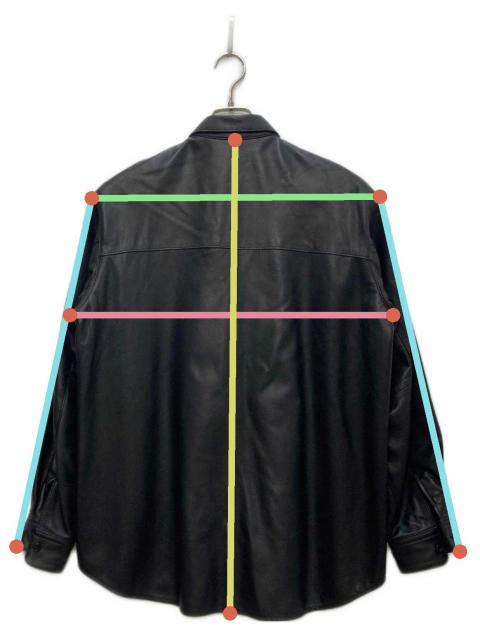 アダムん！ 中古・古着通販】Adam et Rope (アダム エ ロペ) シープレザーシャツ