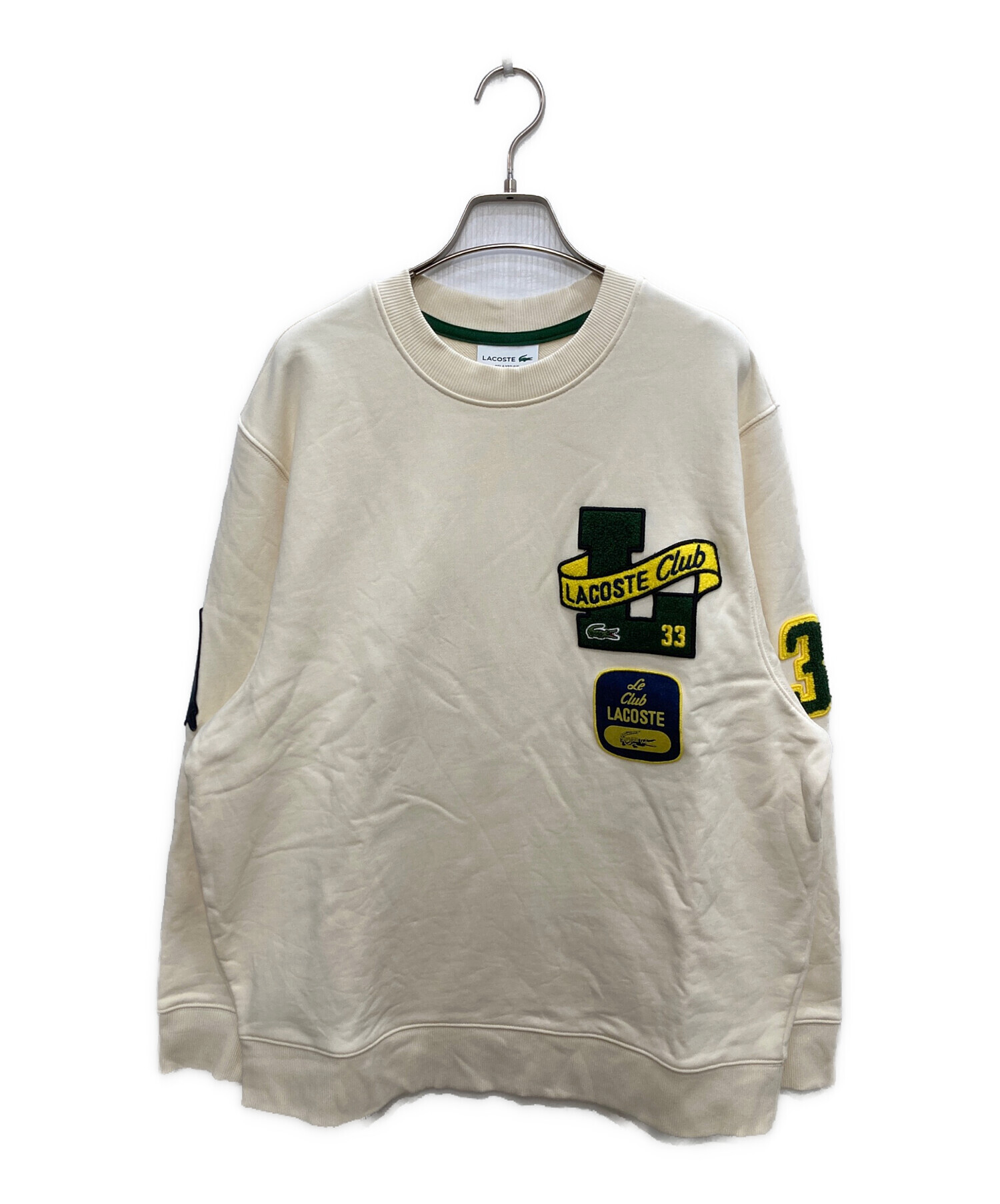 中古・古着通販】LACOSTE (ラコステ) ヘリテージワッペンクルーネック