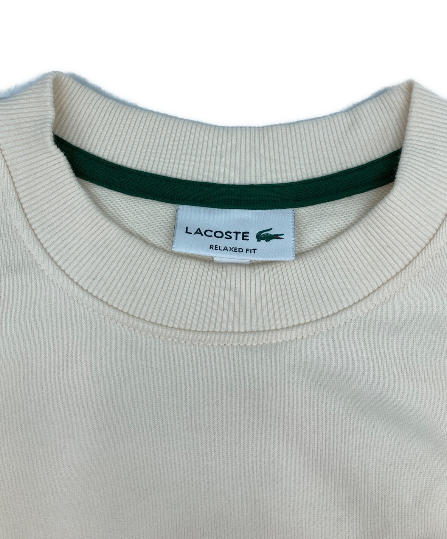 中古・古着通販】LACOSTE (ラコステ) ヘリテージワッペンクルーネック 