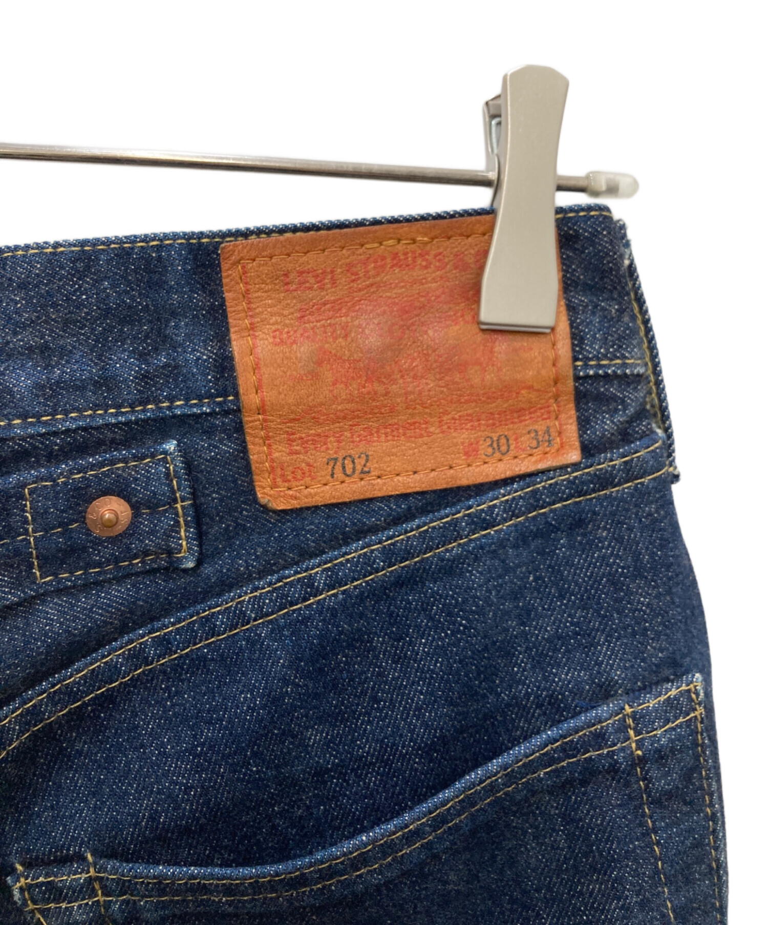 中古・古着通販】LEVI'S (リーバイス) 702xx デニムパンツ インディゴ