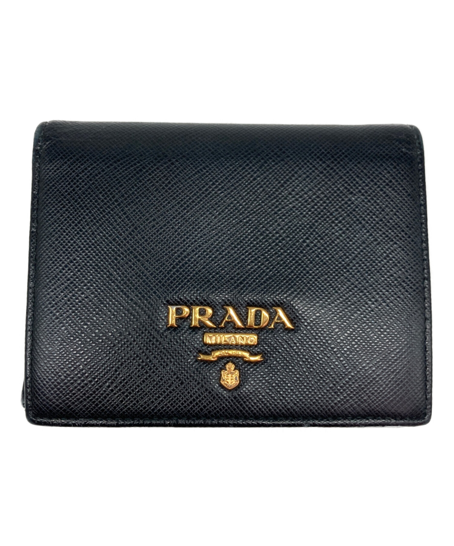 プラダ 中古♡PRADA サフィアーノ 三つ折り サフィアーノレザー -prada 2026年最新】Yahoo!オークション 正規品 三つ折り財布 小物