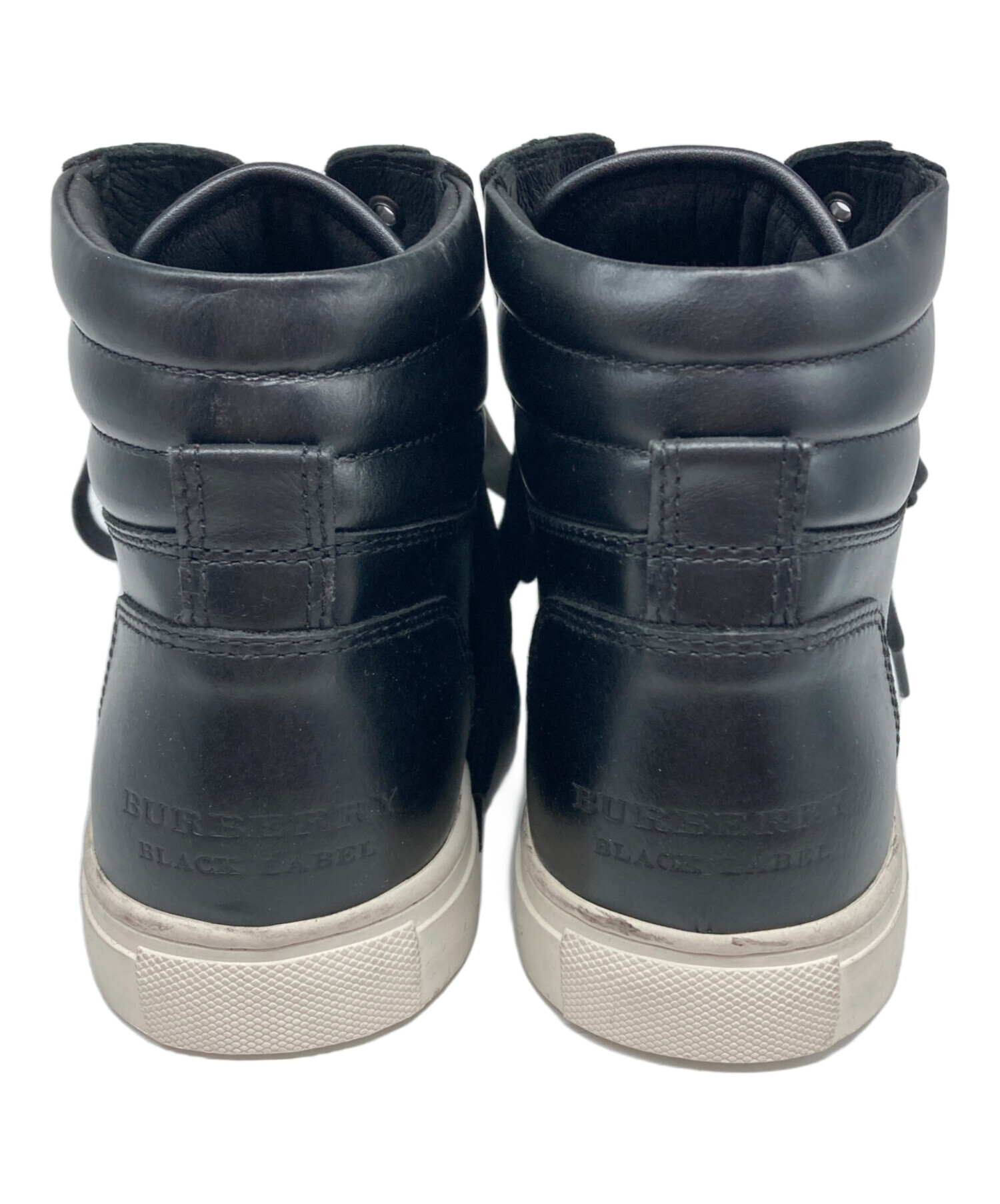 バーバリーハイカット 中古・古着通販】BURBERRY BLACK LABEL (バーバリーブラックレーベル