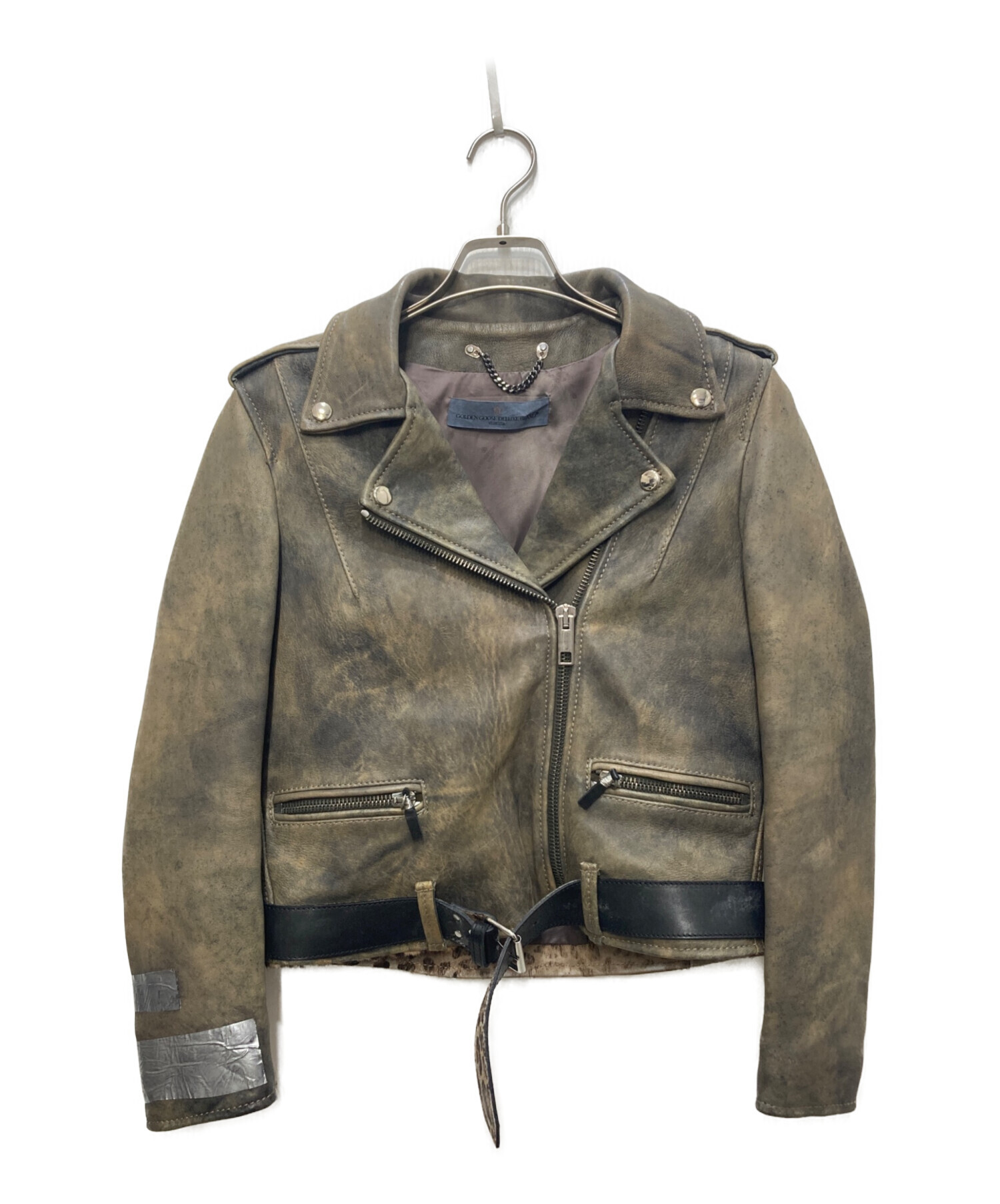 Ichi369　GOLDEN  ゴールデングース ライダース 中古・古着通販】GOLDEN GOOSE (ゴールデングース) ヴィンテージ加工