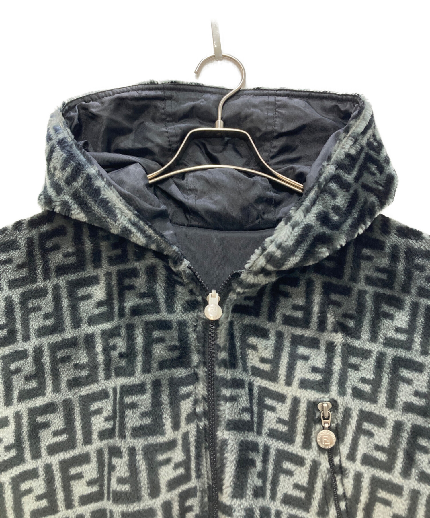 90s FENDI JEANS ズッカ柄 リバーシブルジャケット 中古・古着通販】FENDI JEANS (フェンディ ジーンズ) ヴィンテージ