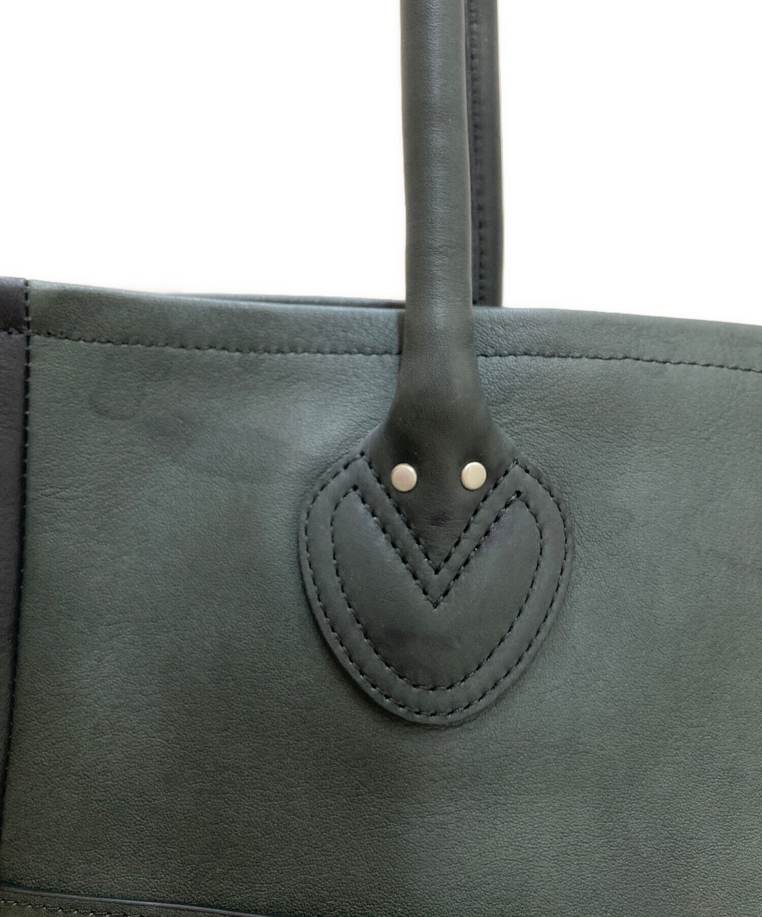中古・古着通販】HUMAN MADE (ヒューマンメイド) LEATHER TOTE/レザー 