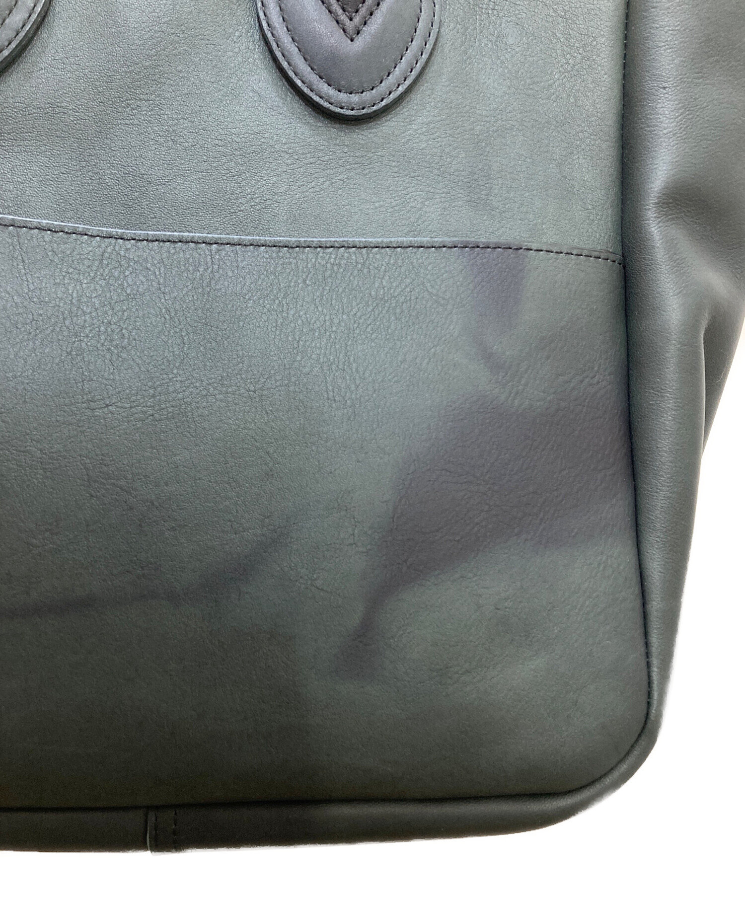 中古・古着通販】HUMAN MADE (ヒューマンメイド) LEATHER TOTE/レザー 