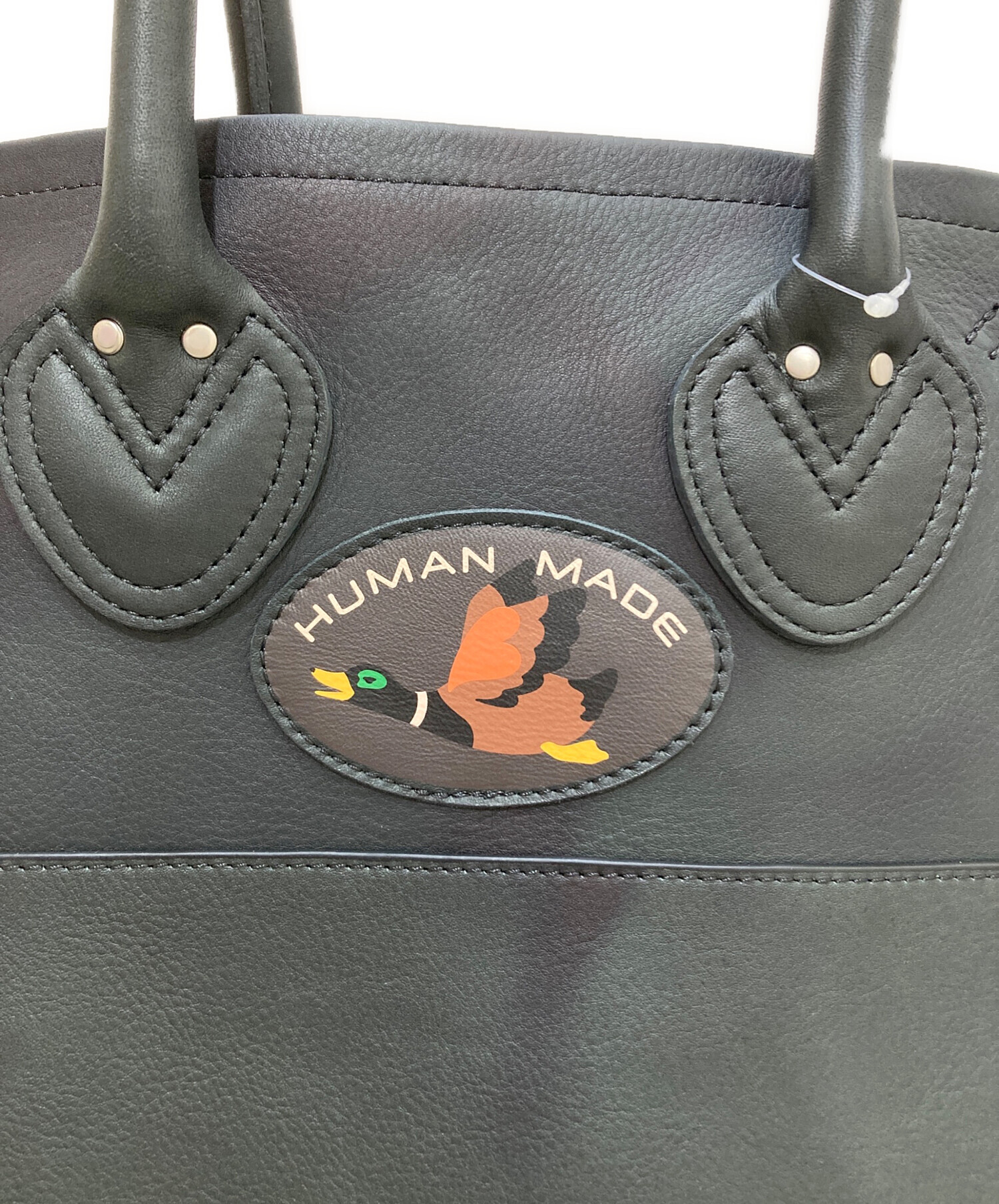 中古・古着通販】HUMAN MADE (ヒューマンメイド) LEATHER TOTE/レザー