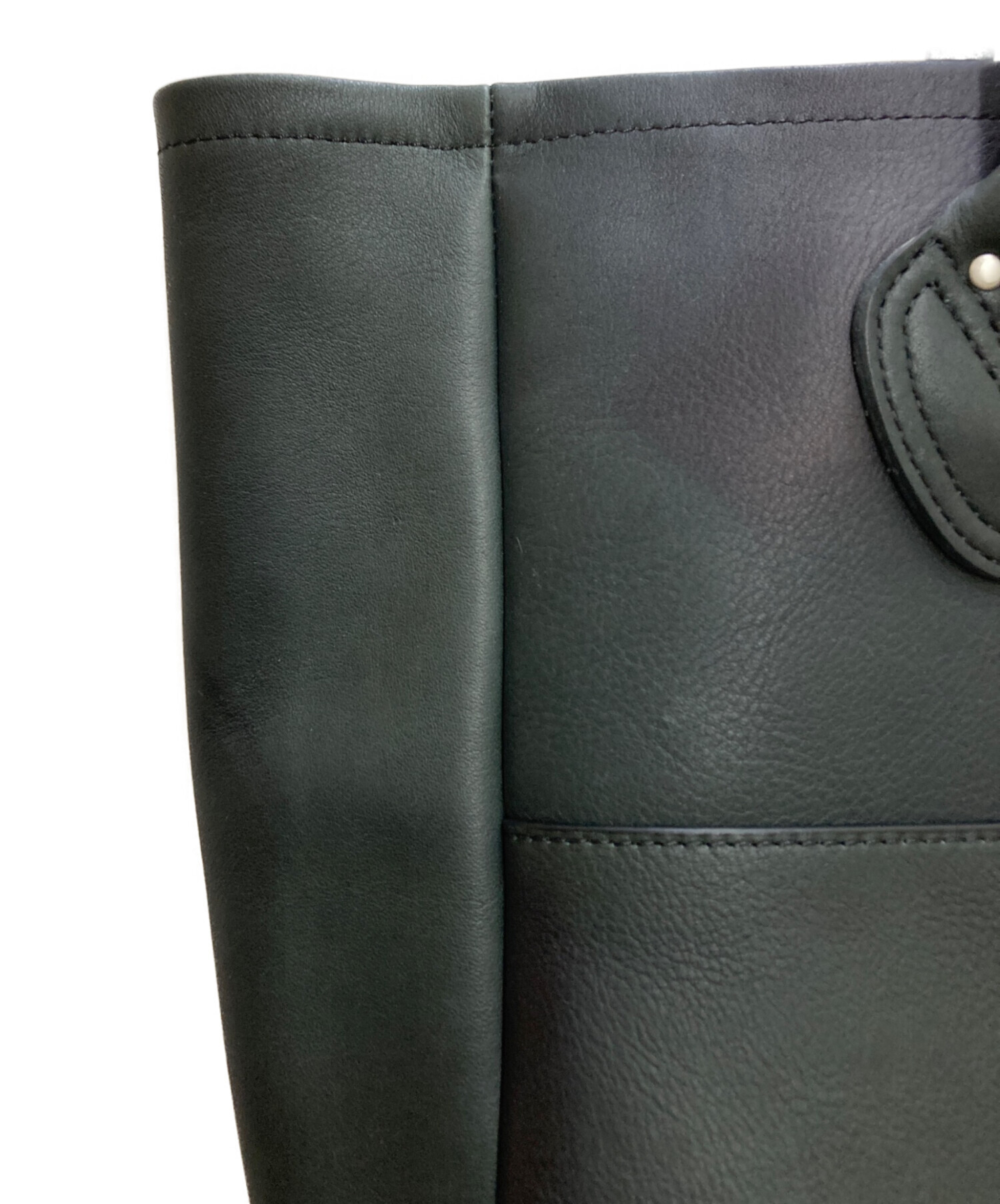 中古・古着通販】HUMAN MADE (ヒューマンメイド) LEATHER TOTE/レザー 