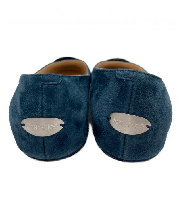 中古・古着通販】JIMMY CHOO (ジミーチュウ) スウェードフラット