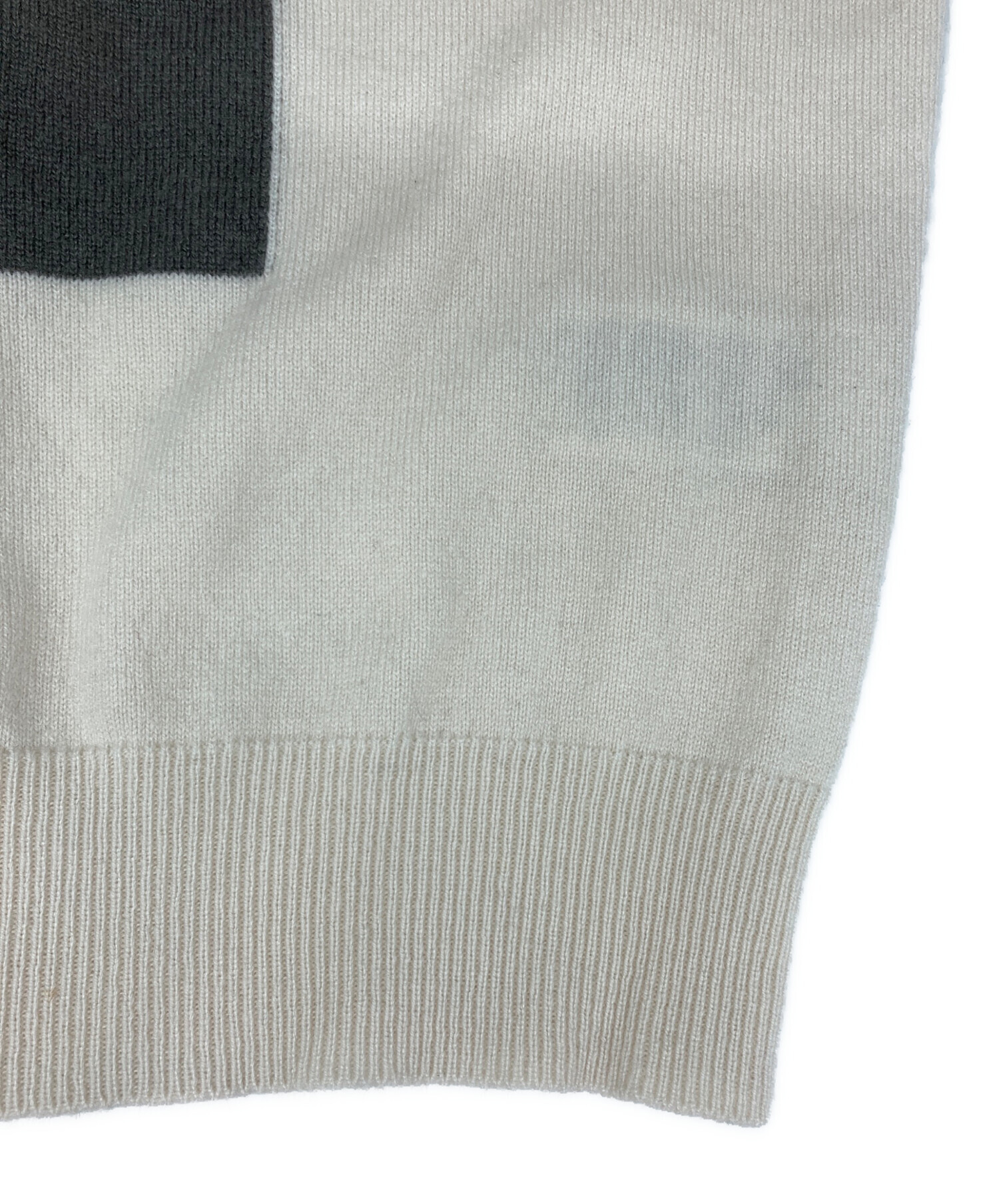 中古・古着通販】HERMES (エルメス) パズル・フローラル カシミヤ100