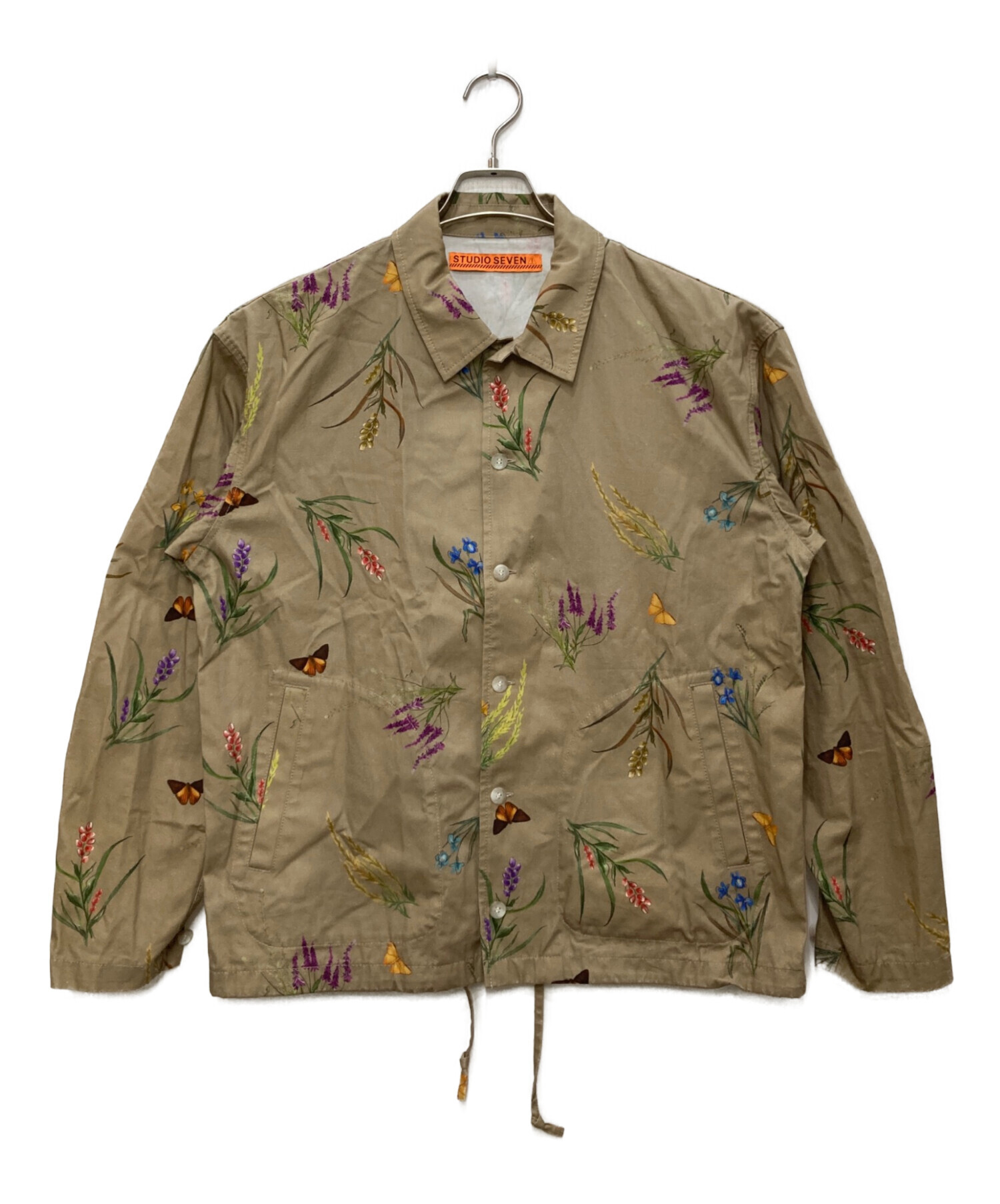 中古・古着通販】studio seven (スタジオセブン) Botanical Shirt JKT