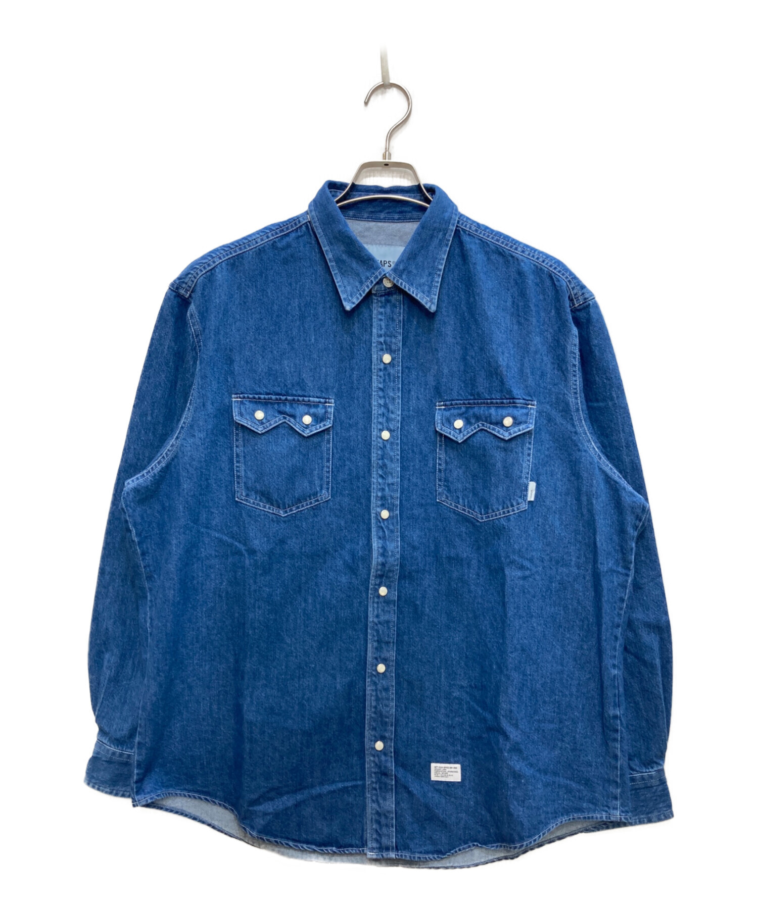 中古・古着通販】WTAPS (ダブルタップス) ALLMAN LS COTTON. DENIM
