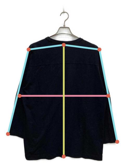 中古・古着通販】COMOLI (コモリ) フットボールT ネイビー サイズ:2