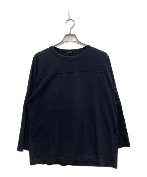 新品未使用 COMOLI コモリ フットボールTシャツ フェイド ネイビー 中古・古着通販】COMOLI (コモリ) フットボールT ネイビー サイズ:2