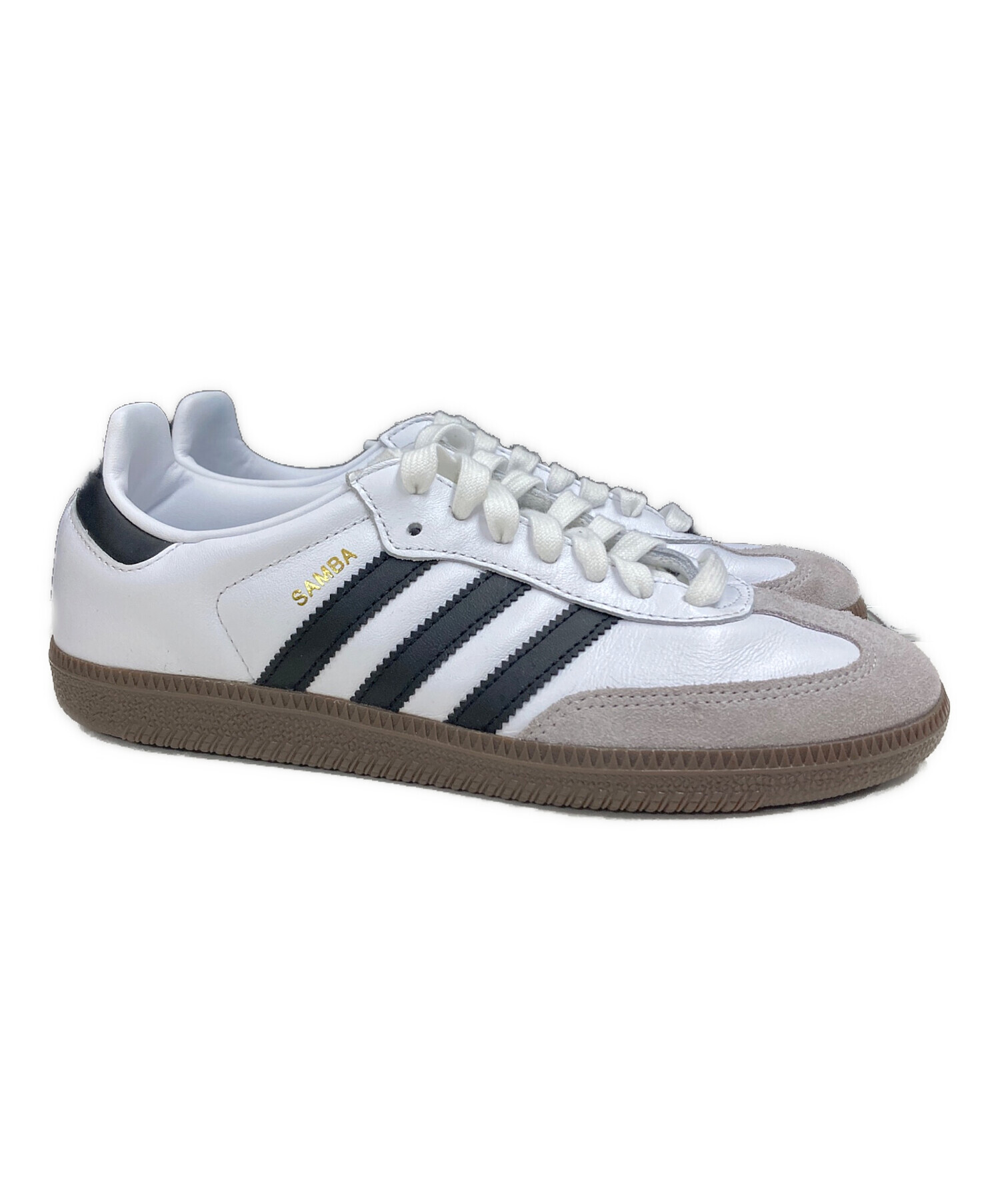 中古・古着通販】adidas (アディダス) Samba OG ホワイト サイズ:24cm 