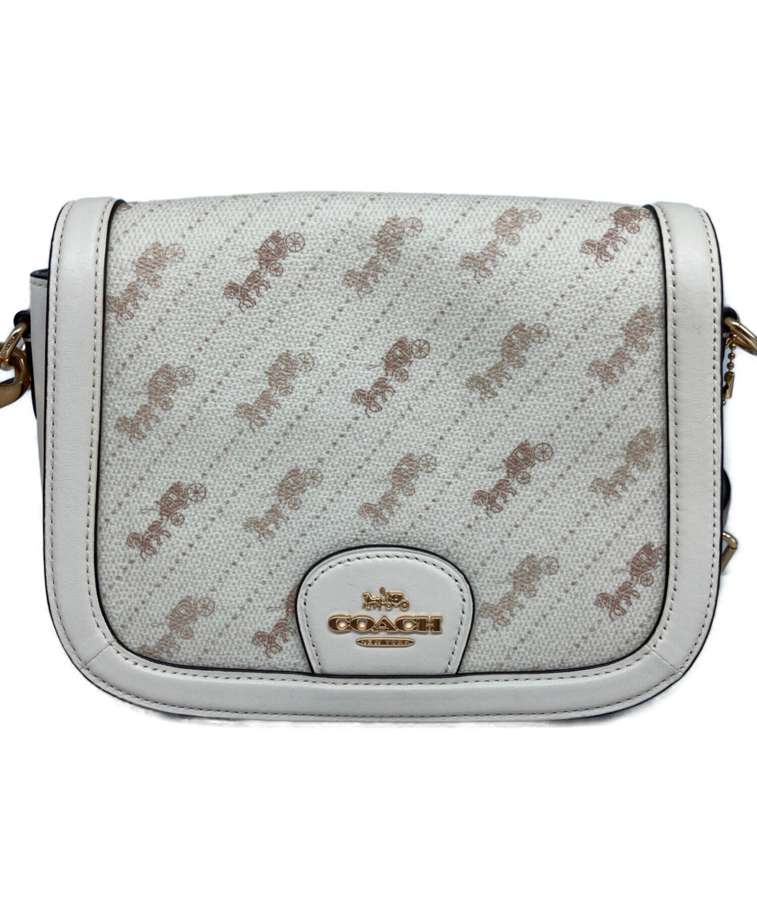 中古・古着通販】COACH (コーチ) ホース アンド キャリッジ ショルダー 