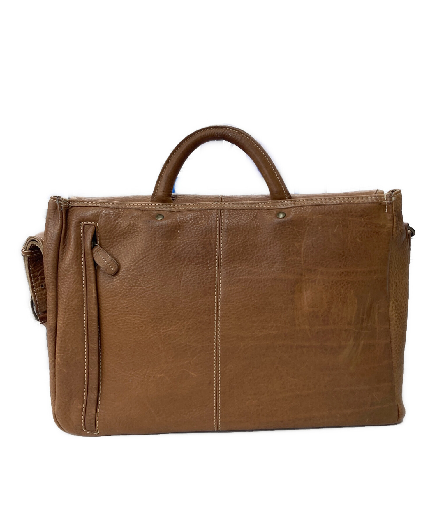 中古・古着通販】L.L.Bean (エルエルビーン) レザーショルダーバッグ