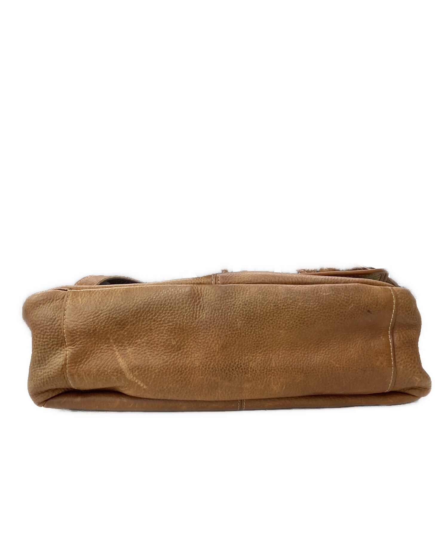 中古・古着通販】L.L.Bean (エルエルビーン) レザーショルダーバッグ 