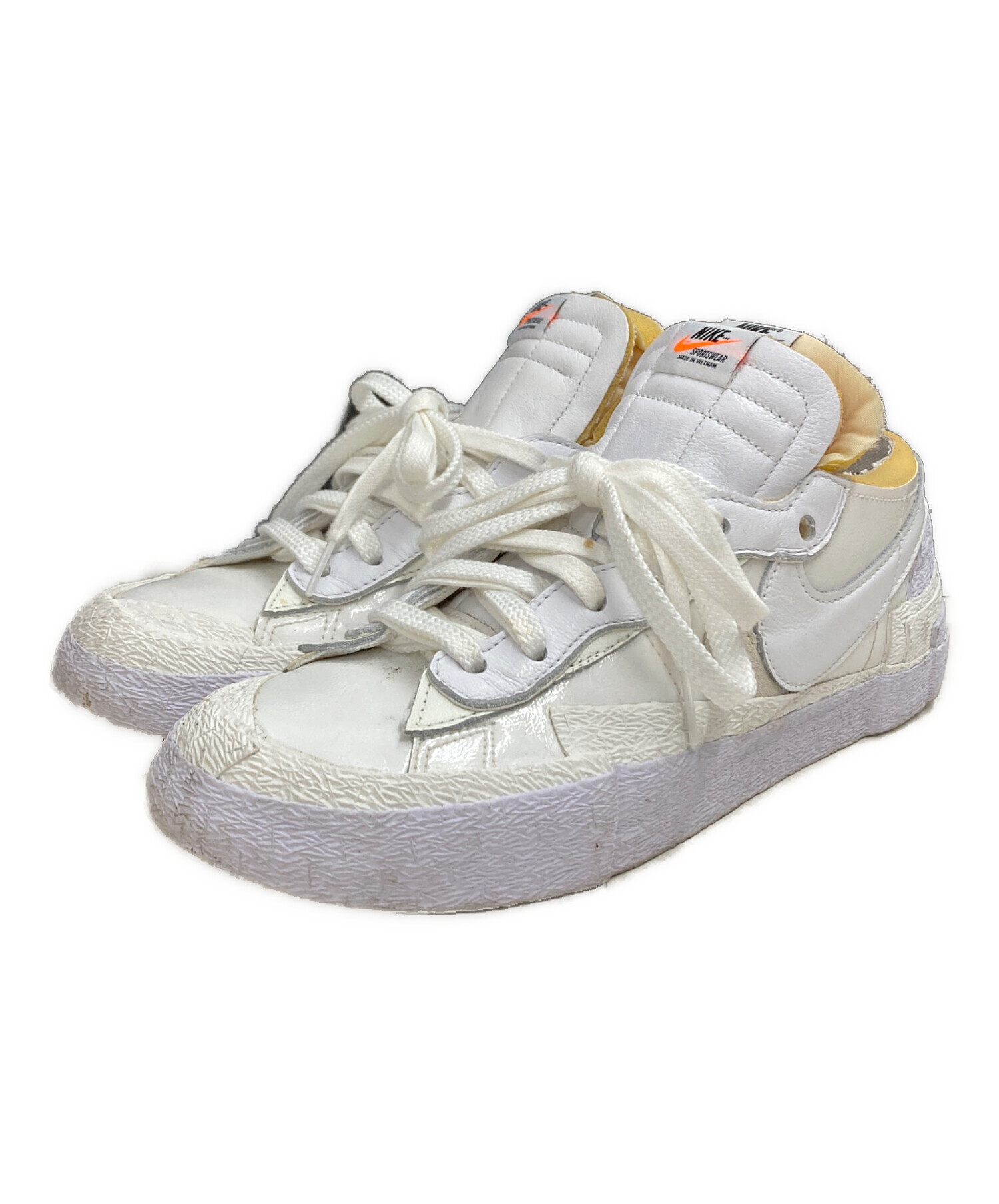 中古・古着通販】NIKE (ナイキ) sacai (サカイ) Blazer Low ホワイト 