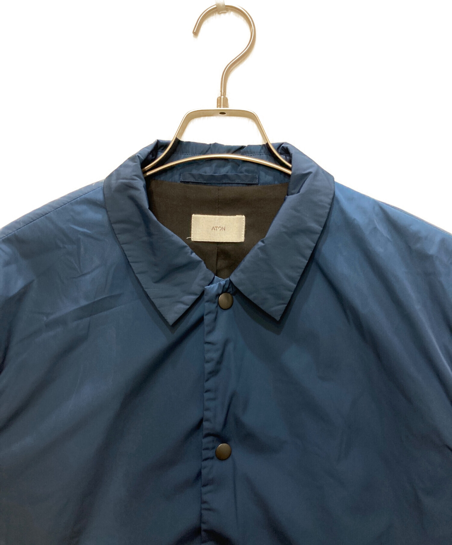 中古・古着通販】ATON (エイトン) NATURAL DYE NYLON コーチジャケット