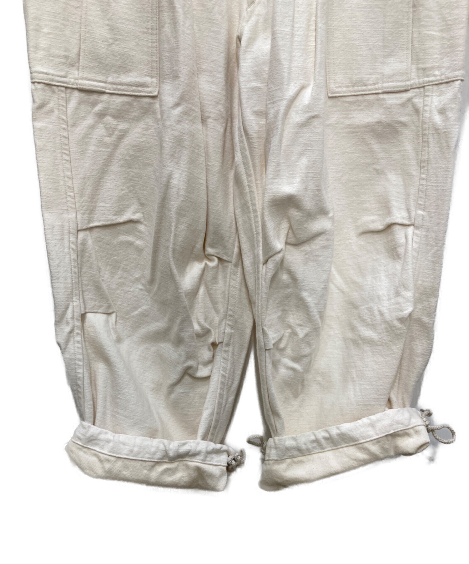 中古・古着通販】HERILL (ヘリル) HL Denim Cargo Pants ホワイト
