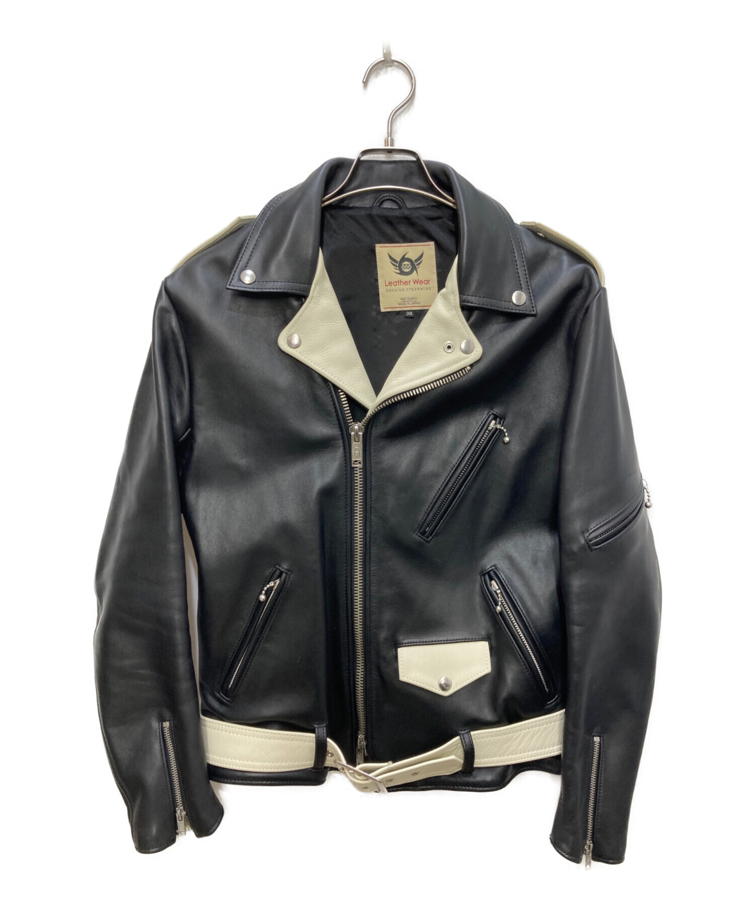 中古・古着通販】666 (666) ジョニーサンダースカラー ライダース
