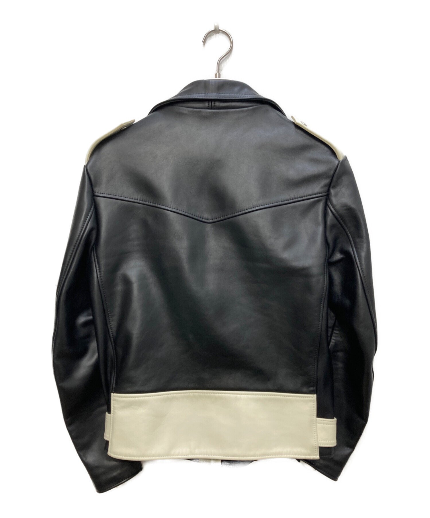 【666】 ジョニーサンダースモデル サイズ40 中古・古着通販】666 (666) ジョニーサンダースカラー ライダース