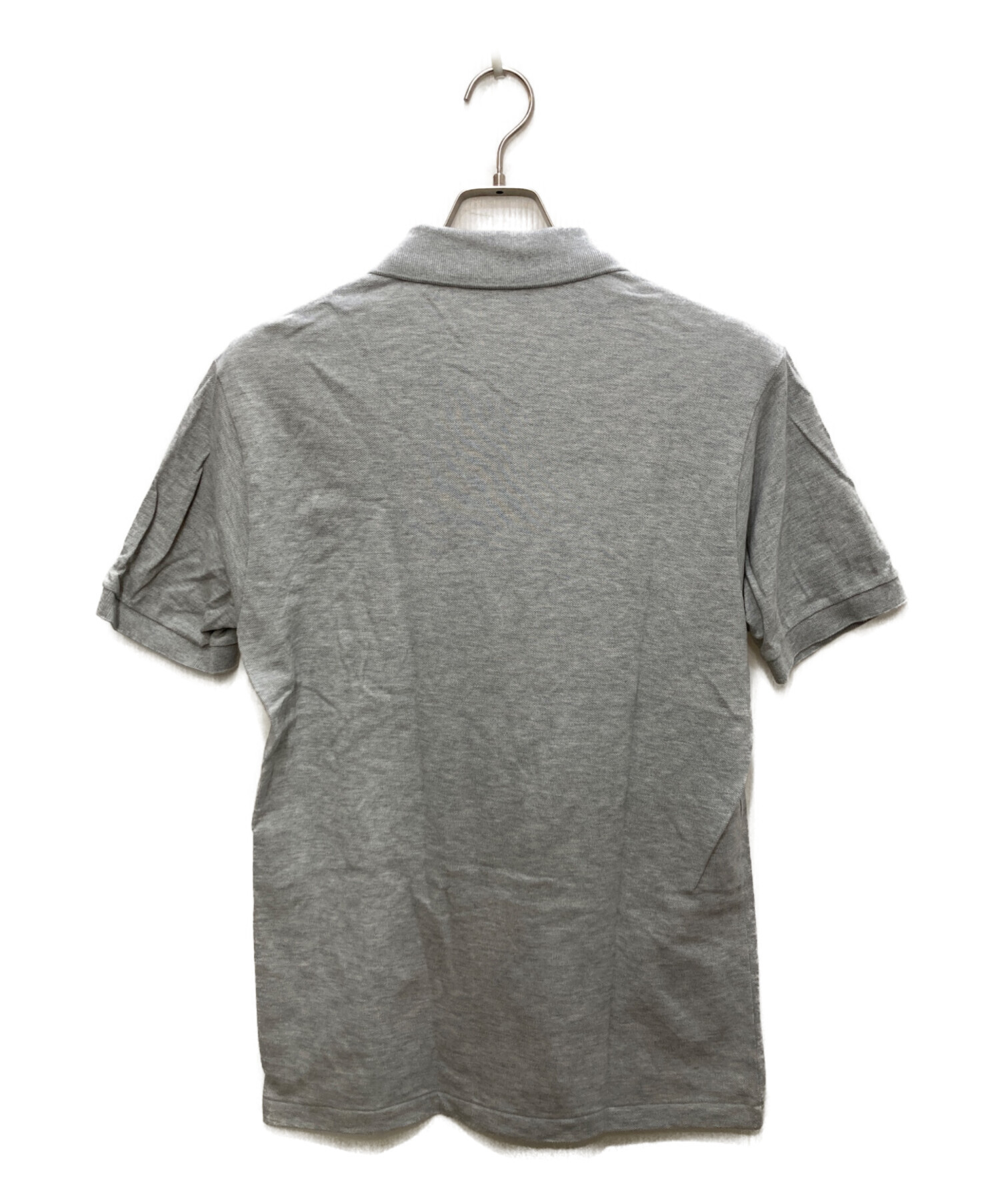 中古・古着通販】LACOSTE (ラコステ) ポロシャツ グレー サイズ:M