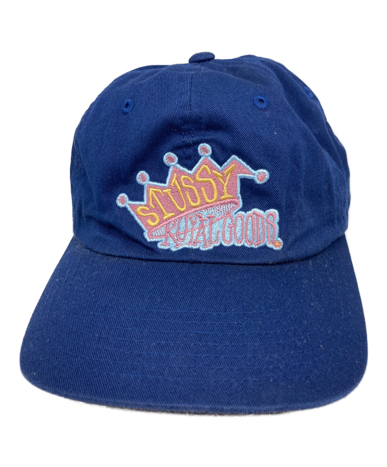 中古・古着通販】stussy (ステューシー) キャップ ブルー｜ブランド
