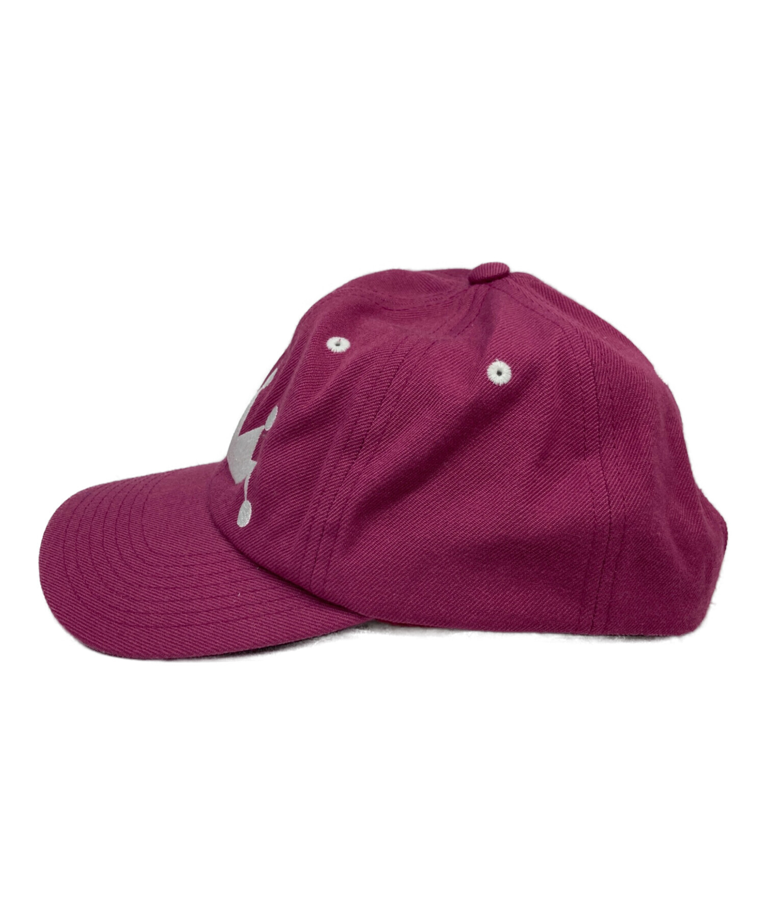 中古・古着通販】stussy (ステューシー) クラウンロゴキャップ ピンク