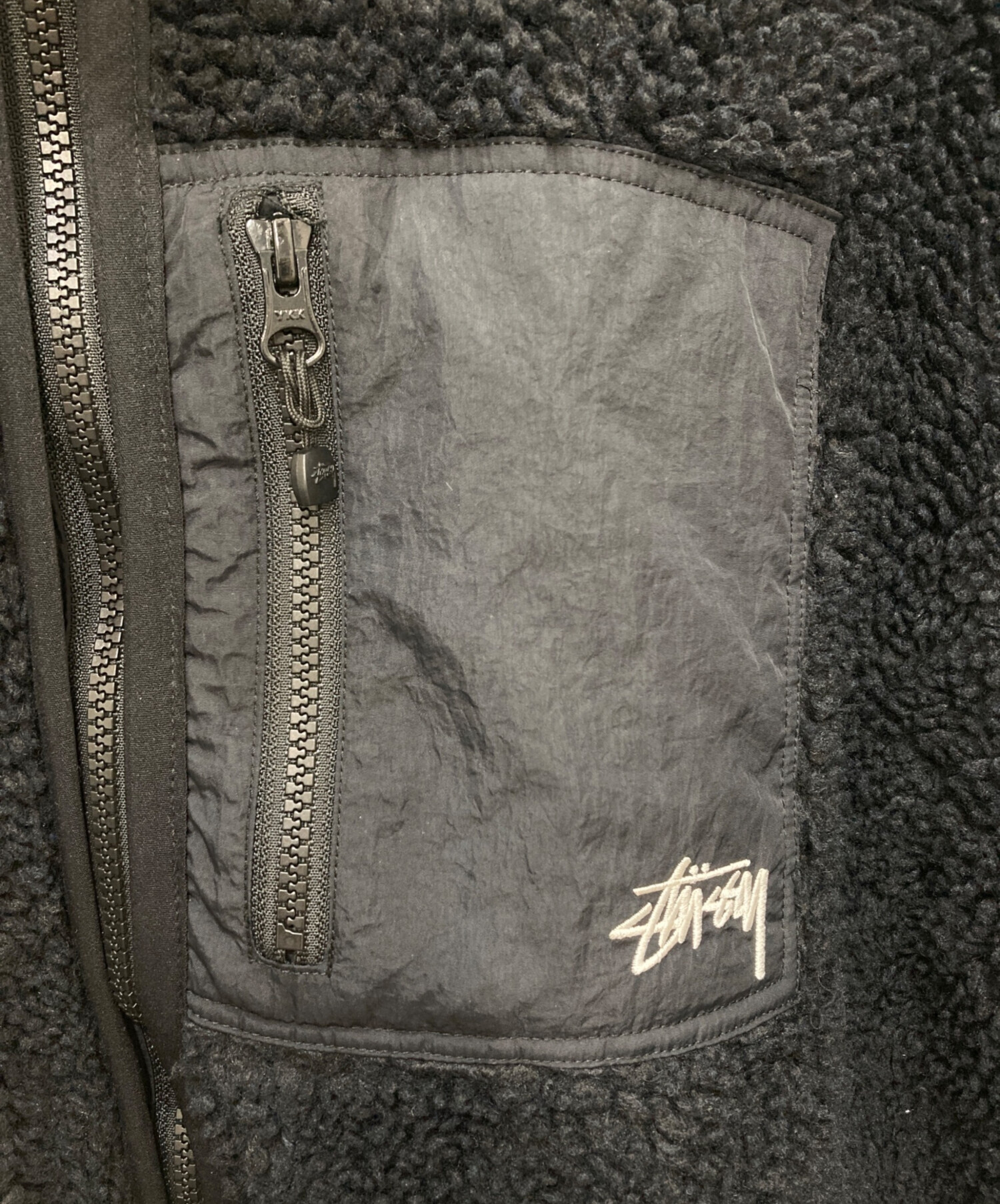 中古・古着通販】stussy (ステューシー) SHERPA REVERSIBLE JACKET 