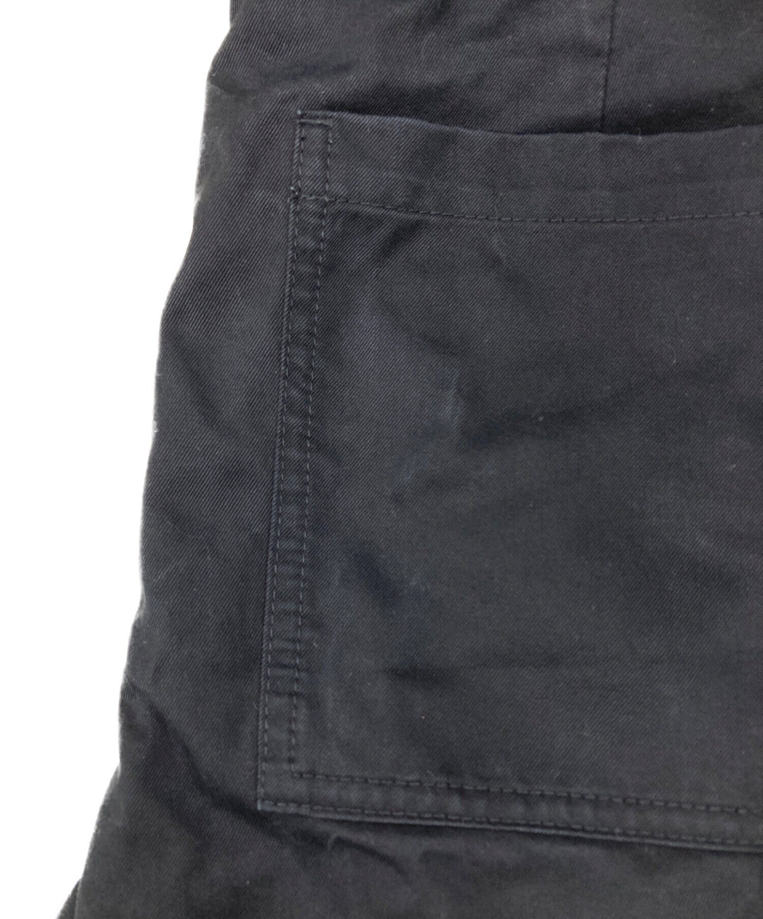 中古・古着通販】BURBERRY (バーバリー) ストレートパンツ ブラック