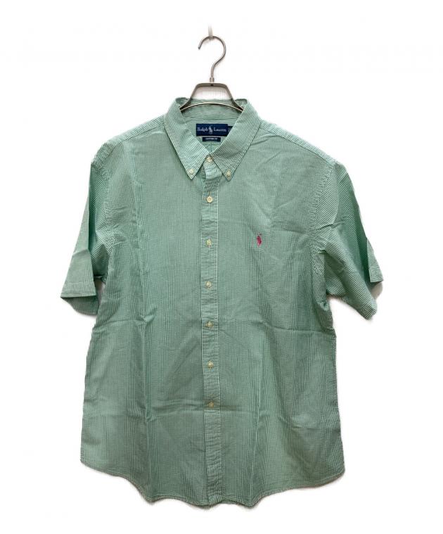 k*k様 Polo Ralph Lauren シアサッカーシャツ グリーンストラ 中古・古着通販】POLO RALPH LAUREN (ポロ・ラルフローレン) シア
