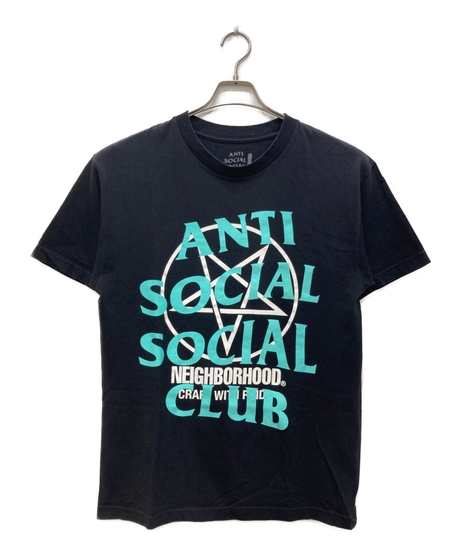 【タグ付未使用】ネイバーフッド×アンチソーシャルソーシャルクラブ ロンT 緑 M 中古・古着通販】anti social social CLUB (アンチソーシャル