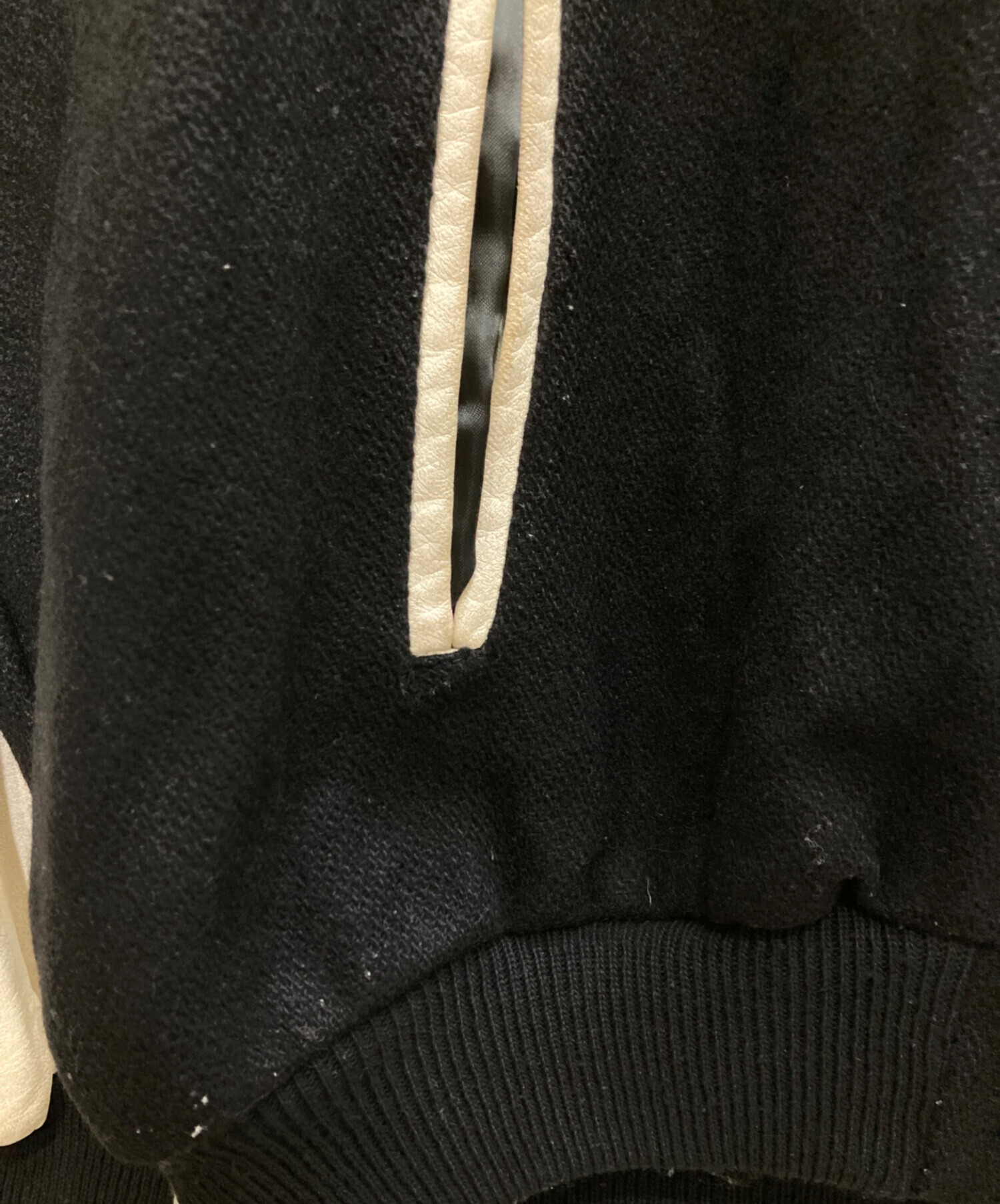 中古・古着通販】Chalk Line (チョークライン) スタジャン ブラック