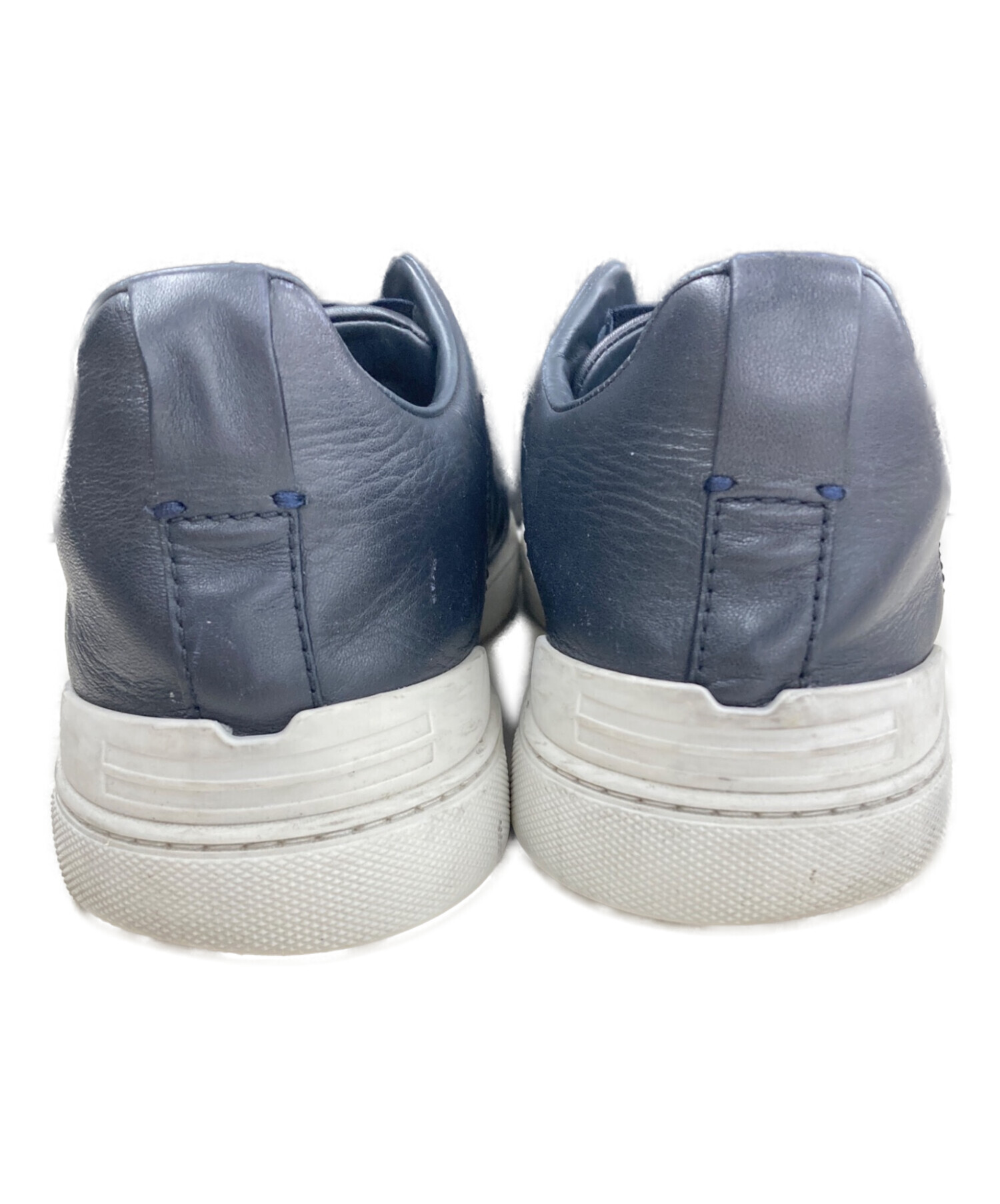 中古・古着通販】ZEGNA (ゼニア) TRIPLE STITCH SECONDSKIN レザー 