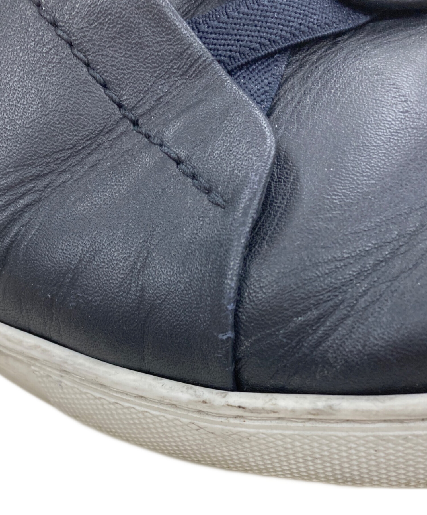 中古・古着通販】ZEGNA (ゼニア) TRIPLE STITCH SECONDSKIN レザー 