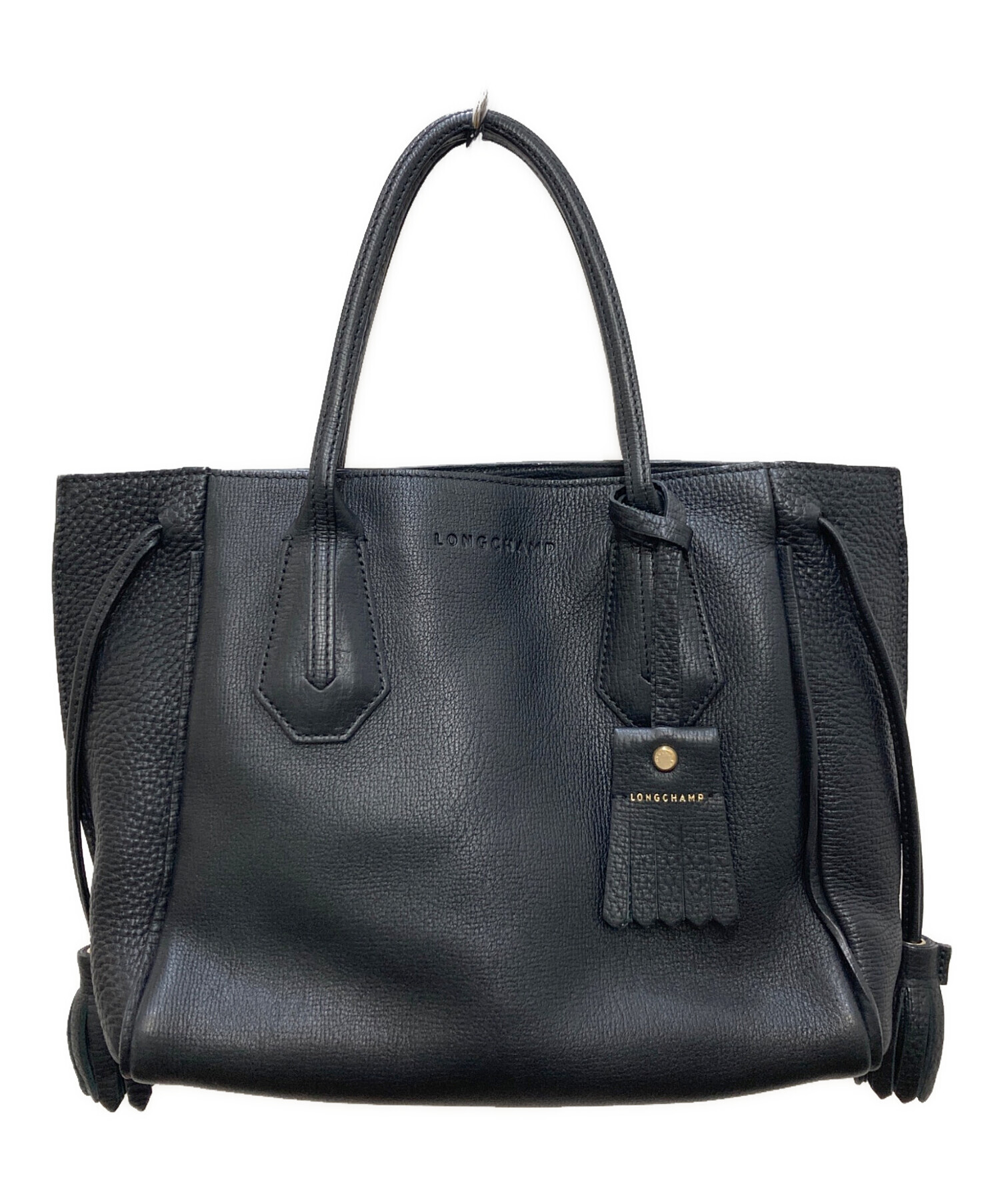 中古・古着通販】LONGCHAMP (ロンシャン) ペネロペ レザーハンドバッグ