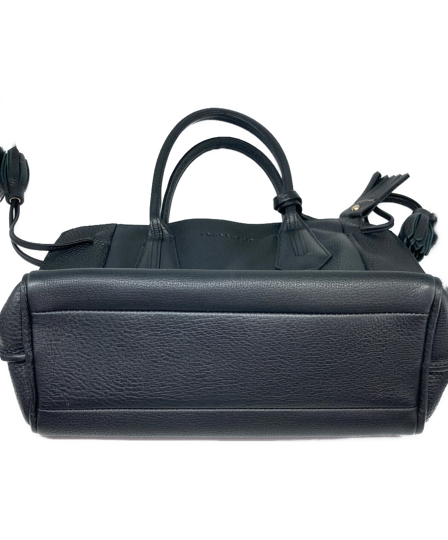 中古・古着通販】LONGCHAMP (ロンシャン) ペネロペ レザーハンドバッグ 