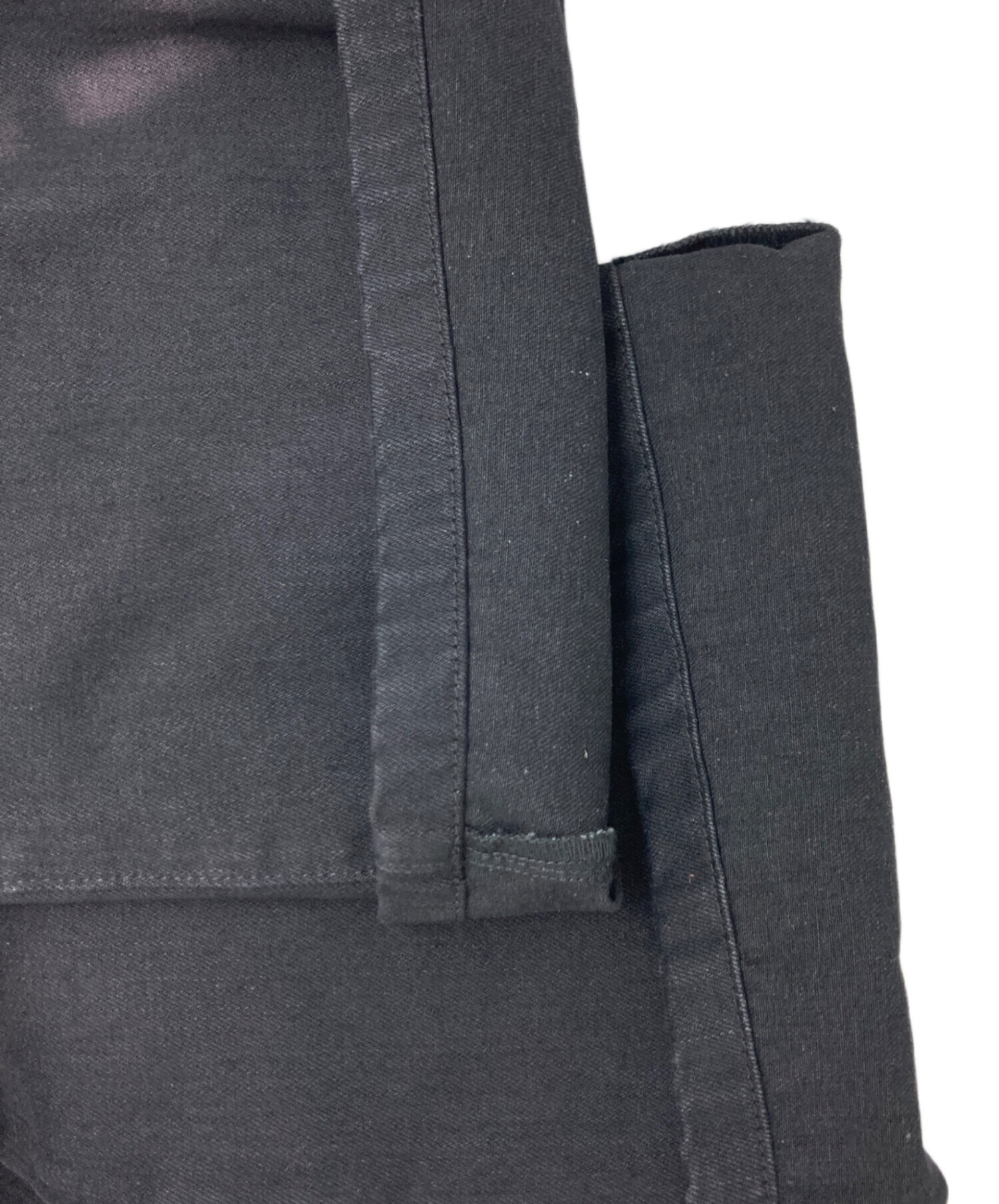 中古・古着通販】SECTION (セクション) DROP FLARE DENIM ブラック