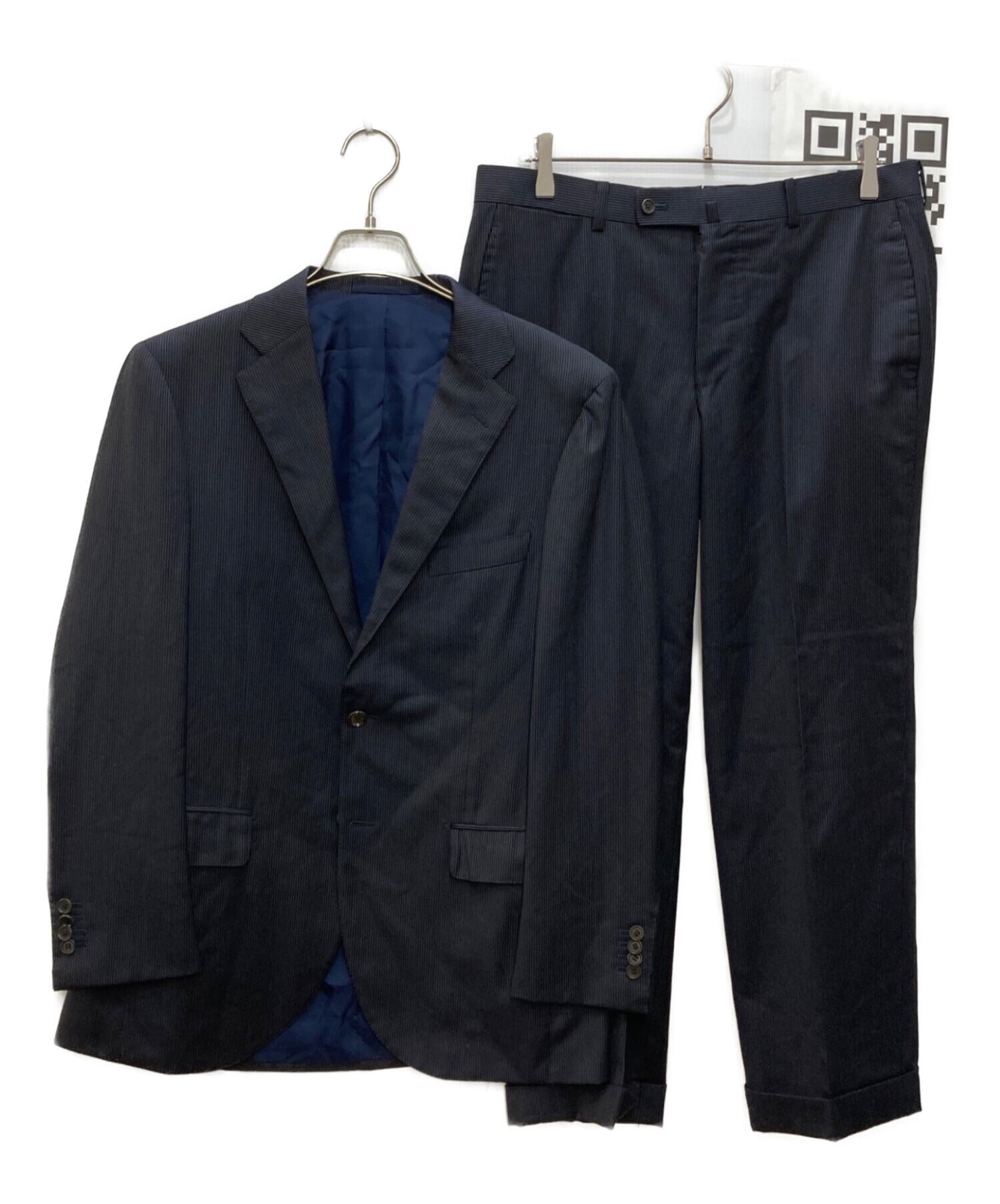 RING JACKET　リングジャケット　スーツ　46 ストライプ 中古・古着通販】RING JACKET (リングジャケット) 3Bピンストライプ