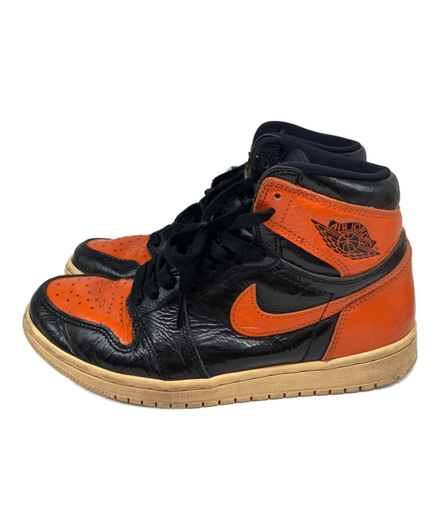 中古・古着通販】NIKE (ナイキ) AIR JORDAN 1 RETRO HIGH OG オレンジ 